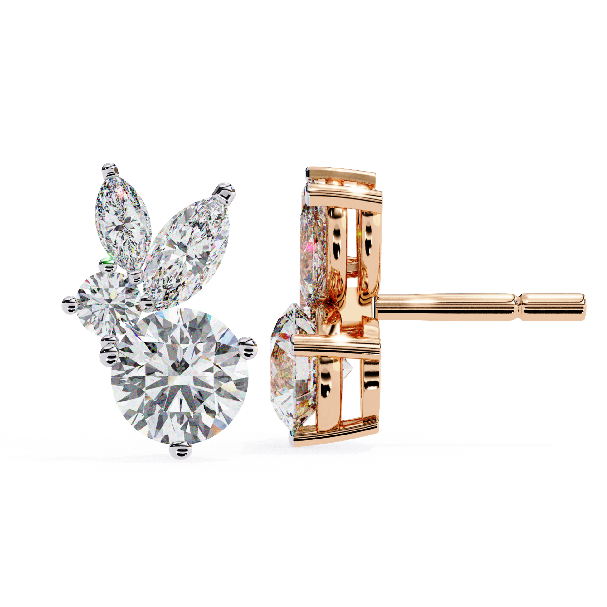Rose Gold Butterfly Diamond Earrings Displaying A Detailed Side Profile Design
Elegant Side View Butterfly Diamond Earrings Crafted In Polished Rose Gold
Premium Rose Gold Earrings Featuring Marquise And Round Cut Diamonds
Luxury Butterfly Diamond Earrings With A Secure Rose Gold Setting
Fine Jewelry Side Profile Earrings Showcasing Brilliant Diamond Craftsmanship
Sophisticated Rose Gold Butterfly Earrings With A Nature Inspired Design
High Quality Diamond Butterfly Earrings Featuring A Strong Rose Gold Mou