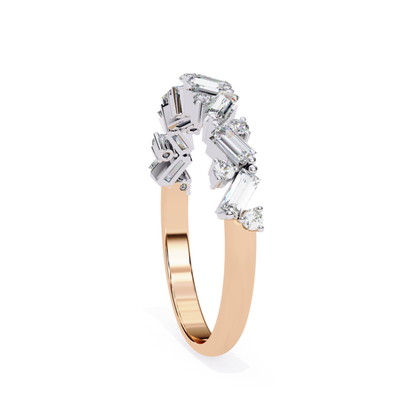 Side view of rose gold chevron mixed cut diamond band
Rose gold V shaped band with baguette and round diamonds side profile
Luxury rose gold chevron diamond ring side angle
Fine jewelry mixed cut diamond wishbone band in rose gold side view
Elegant rose gold contour diamond band side profile
Premium rose gold chevron anniversary band with mixed cut diamonds
Designer rose gold V shaped diamond stacking ring side detail
Modern rose gold mixed shape diamond band side angle
Timeless rose gold chevron diamond we