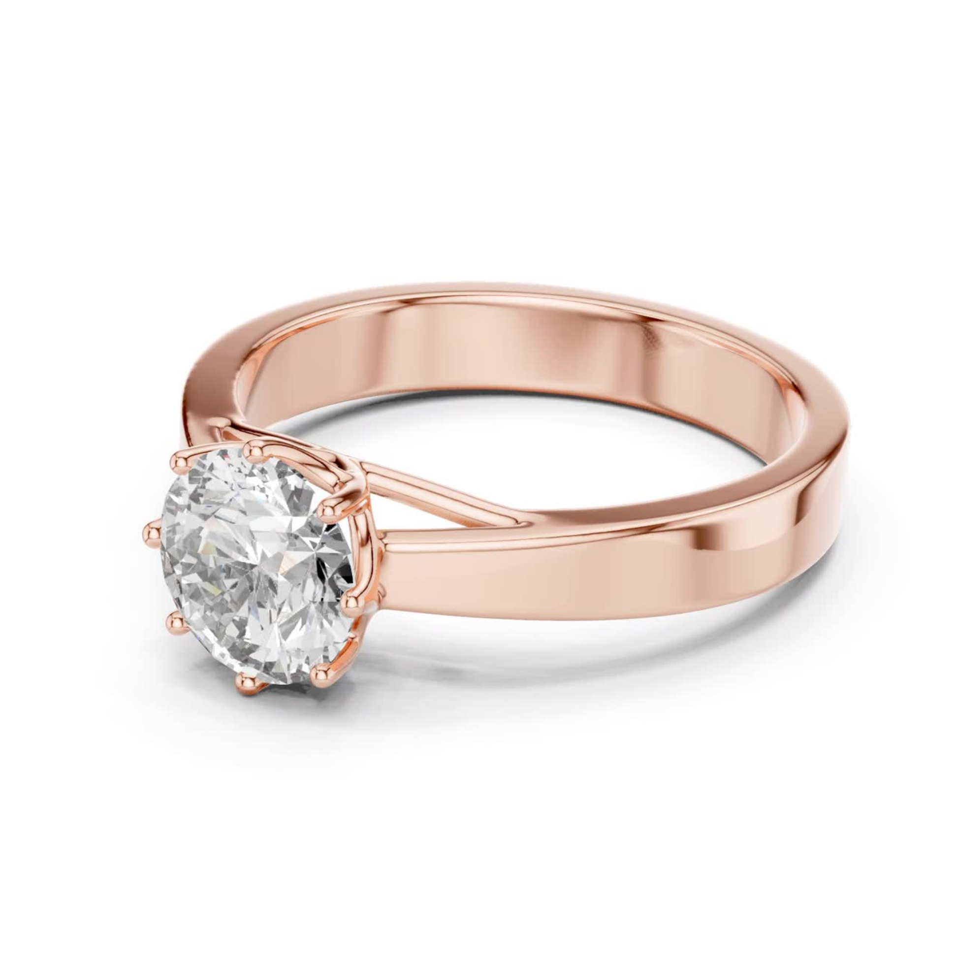 Rose Gold Round Diamond Ring with Smooth Band
Classic Rose Gold Round Stone Engagement Ring
Rose Gold Six Prong Round Diamond Ring
Round Brilliant Diamond Ring in Rose Gold
Rose Gold Plain Band Diamond Solitaire Ring
Polished Rose Gold Round Diamond Ring
Rose Gold Round Diamond Ring Classic Style
Minimal Rose Gold Round Diamond Engagement Ring
Rose Gold Round Diamond Ring with Secure Prongs
Elegant Rose Gold Round Solitaire Diamond Ring