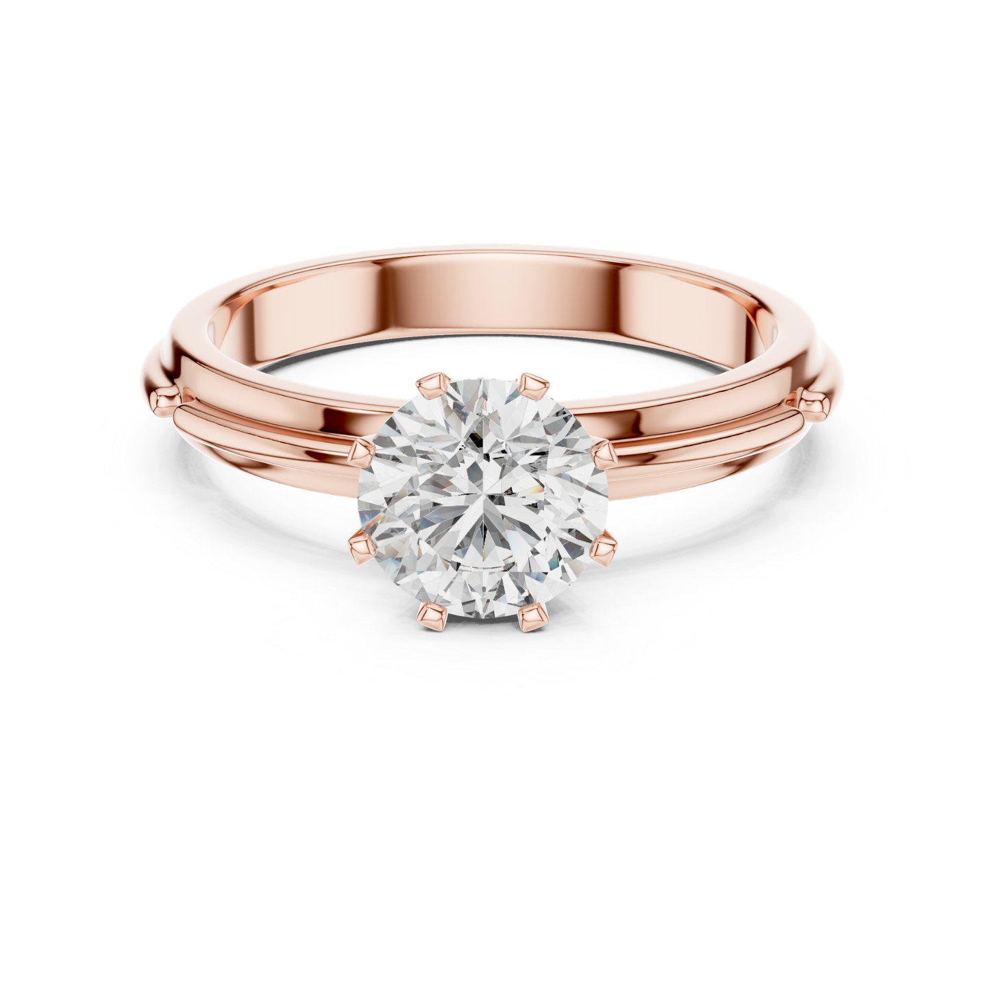 Rose gold classic solitaire round diamond ring
Round cut diamond solitaire ring rose gold design
Rose gold diamond ring round stone elegant style
Solitaire round cut diamond ring rose gold setting
Rose gold engagement ring round diamond design
Round cut diamond prong ring rose gold finish
Rose gold single stone round diamond ring elegant
Round diamond engagement ring rose gold design
Rose gold diamond solitaire ring polished finish
Classic round cut diamond ring rose gold setting