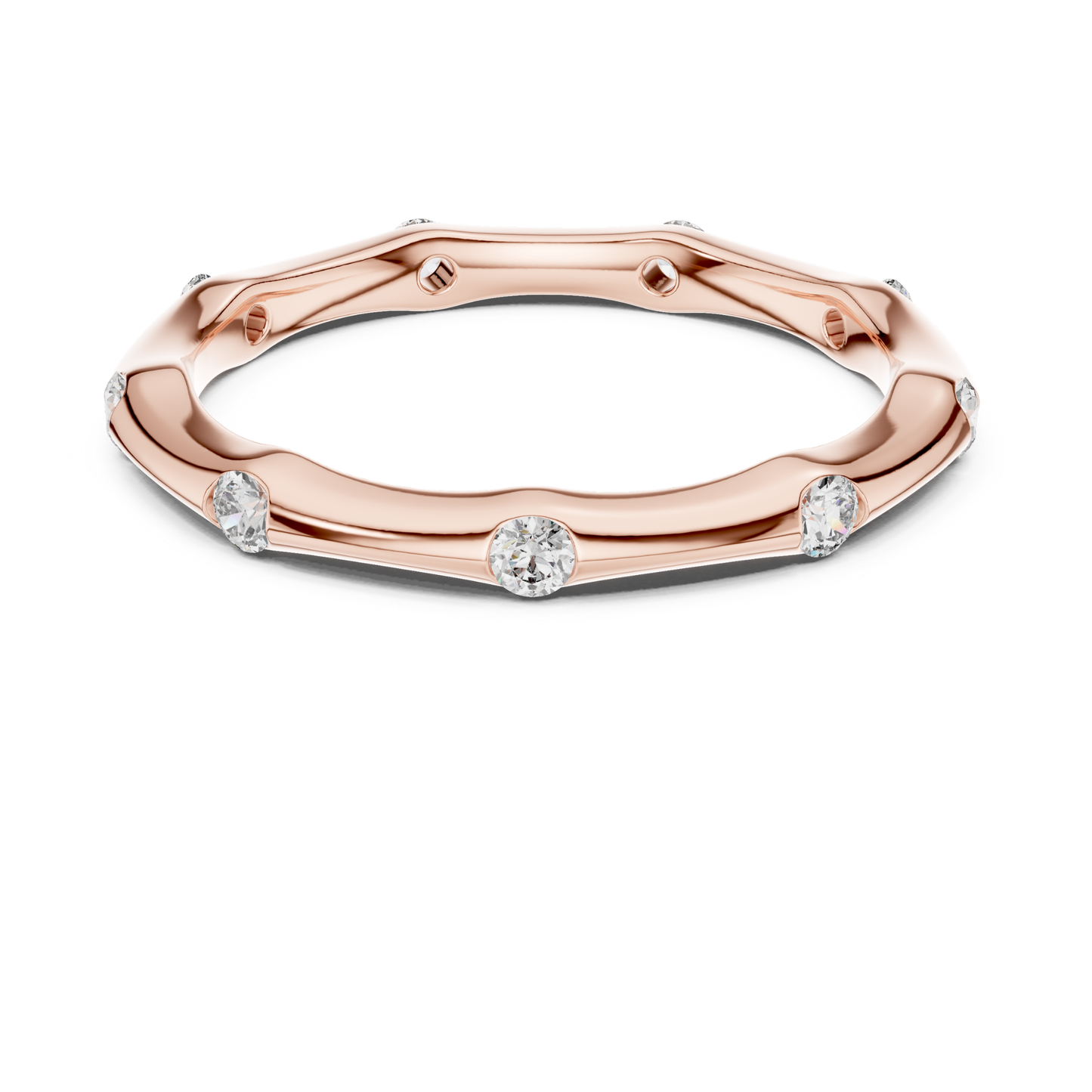 Rose gold diamond station band ring
Minimal rose gold diamond stackable band
Rose gold bezel set diamond ring
Slim rose gold diamond wedding band
Round diamond station ring in rose gold
Rose gold minimalist diamond band
Delicate rose gold diamond stacking ring
Modern rose gold diamond eternity band
Rose gold scattered diamond ring band
Simple rose gold diamond band ring