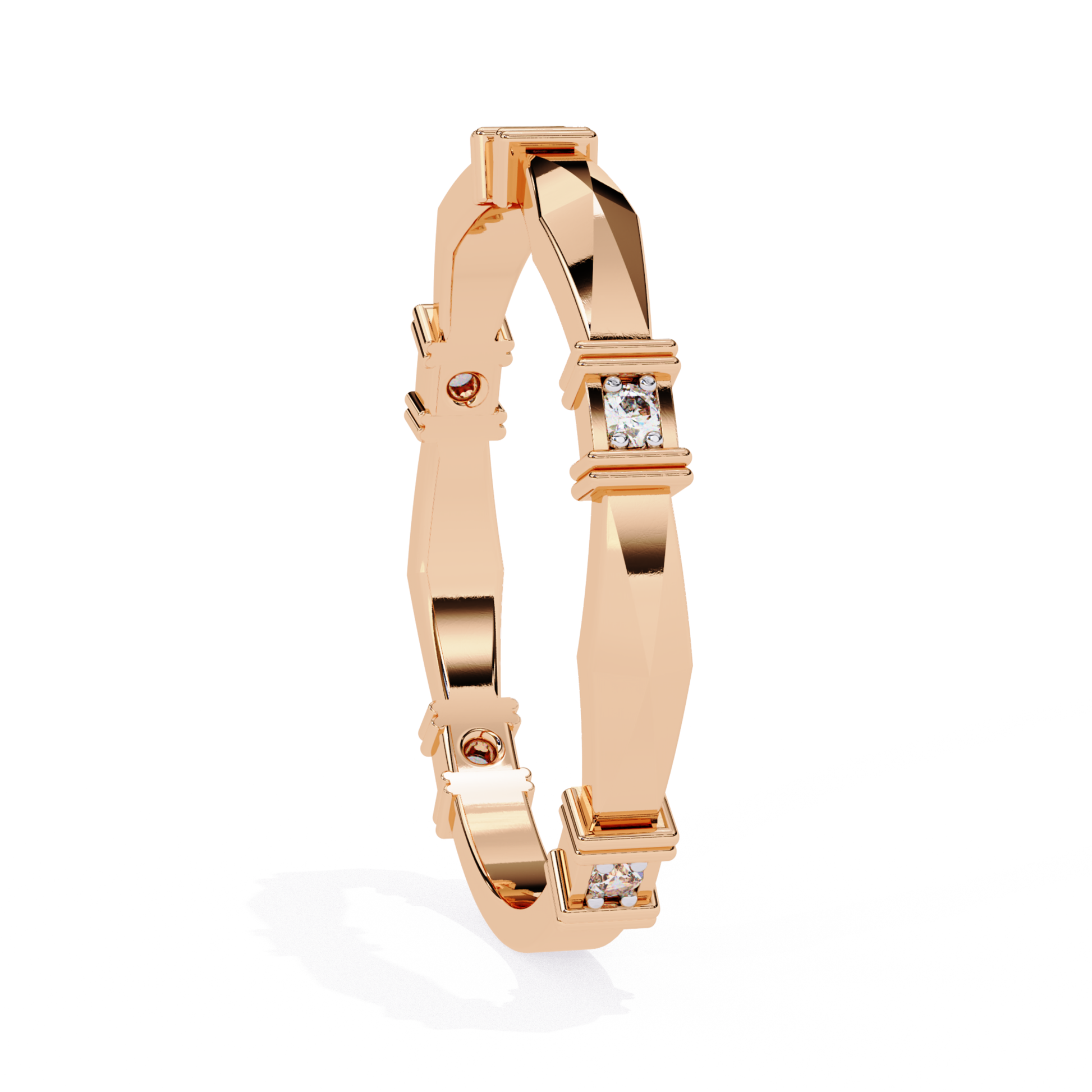 Rose gold diamond bracelet side view
Elegant rose gold bracelet with diamond
Luxury rose gold bracelet close view
Stylish rose gold diamond bracelet design
Premium rose gold jewelry bracelet
Modern rose gold bracelet with stone
Designer rose gold bracelet detail view
Fine rose gold diamond bracelet style
Classic rose gold bracelet side angle
Trendy rose gold diamond bracelet look