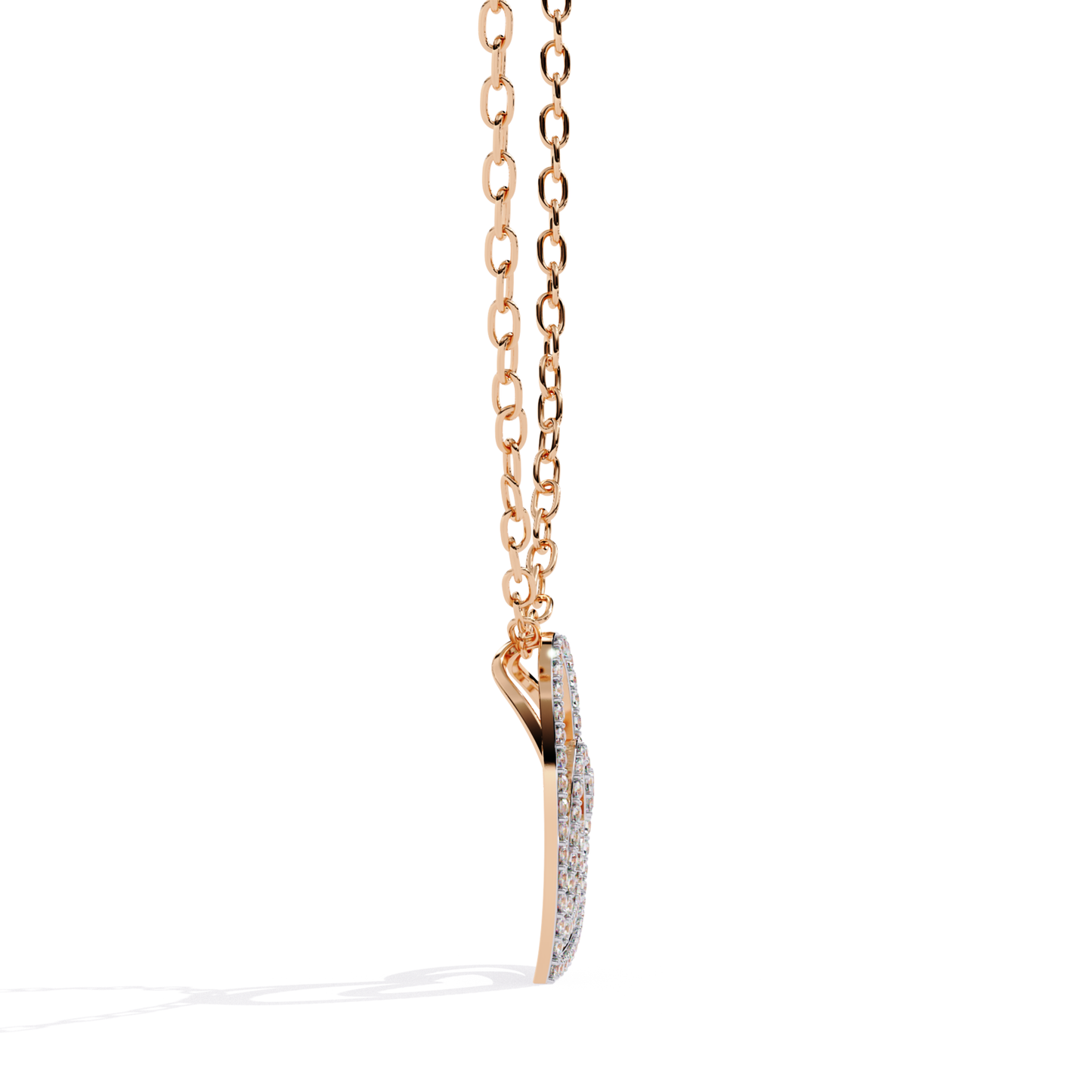 Rose gold double heart diamond pendant profile view
Profile view of double heart diamond pendant
Rose gold layered heart pendant profile
Open heart diamond pendant profile detail
Double heart necklace profile in rose gold
Rose gold diamond heart pendant edge view
Slim profile of heart diamond pendant
Polished double heart pendant profile
Rose gold heart pendant side profile
Diamond double heart pendant profile angle