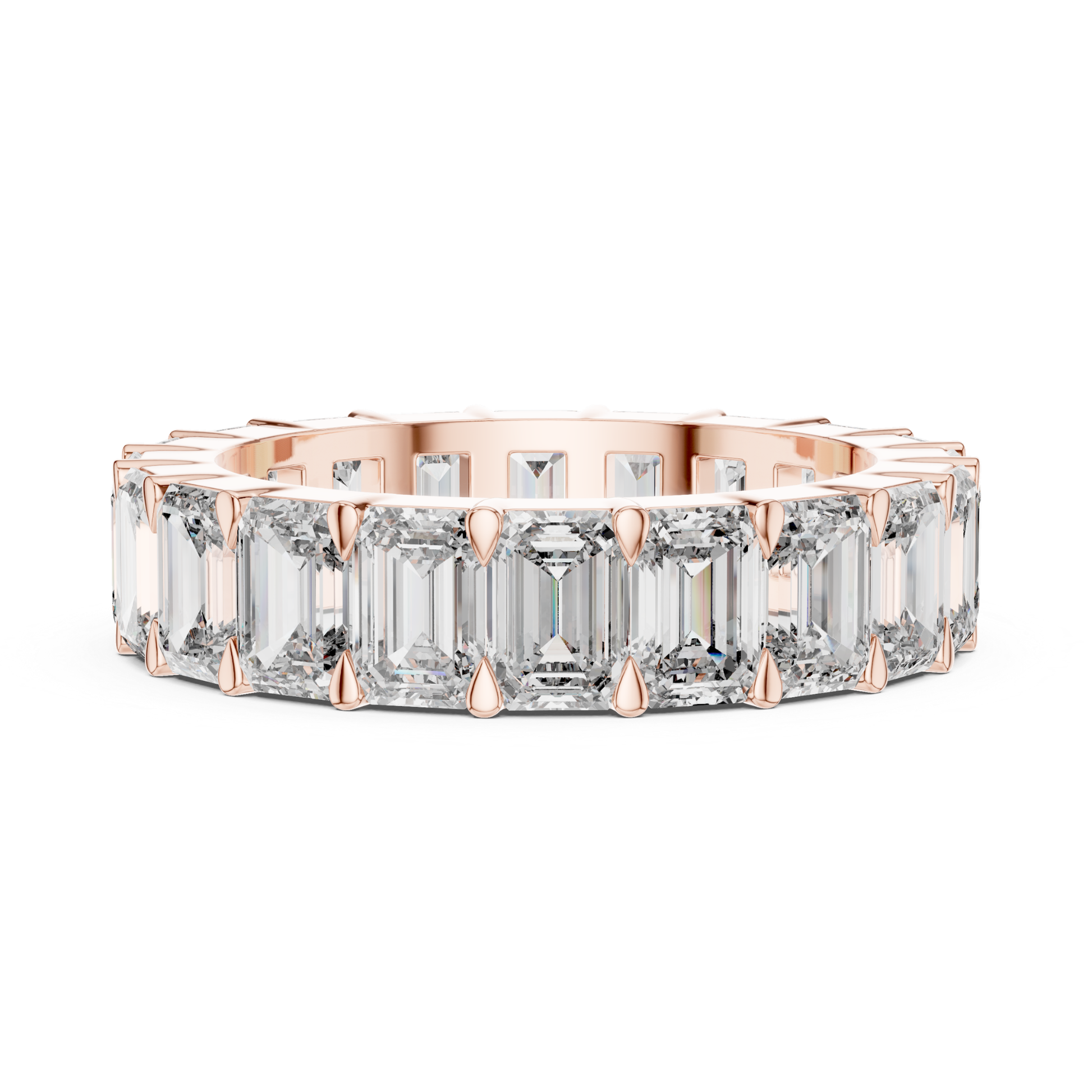 Rose Gold East West Emerald Diamond Eternity Band
Emerald Cut Diamond Circle Band in Rose Gold
Rose Gold Continuous Emerald Diamond Ring
Full Emerald Cut Diamond Eternity Band Rose Gold
Rose Gold Luxury Emerald Diamond Wedding Ring
Emerald Diamond Stackable Band in Rose Gold
Rose Gold Shared Prong Diamond Eternity Ring
Modern Emerald Cut Diamond Band Rose Gold
Rose Gold Anniversary Ring with Emerald Diamonds
Premium Emerald Diamond Circle Ring Rose Gold