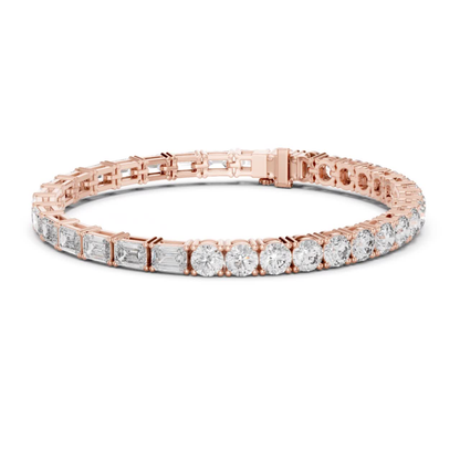Rose gold emerald round diamond tennis bracelet
Luxury rose gold emerald cut round diamond bracelet
Elegant rose gold shape diamond tennis bracelet
Rose gold bracelet with emerald round diamonds
Fine jewelry emerald round diamond bracelet
Classic rose gold diamond bracelet for women
Sparkling emerald cut round diamond bracelet
Premium rose gold diamond bracelet close up
Womens rose gold emerald round diamond jewelry bracelet
Rose gold prong set emerald round diamond bracelet