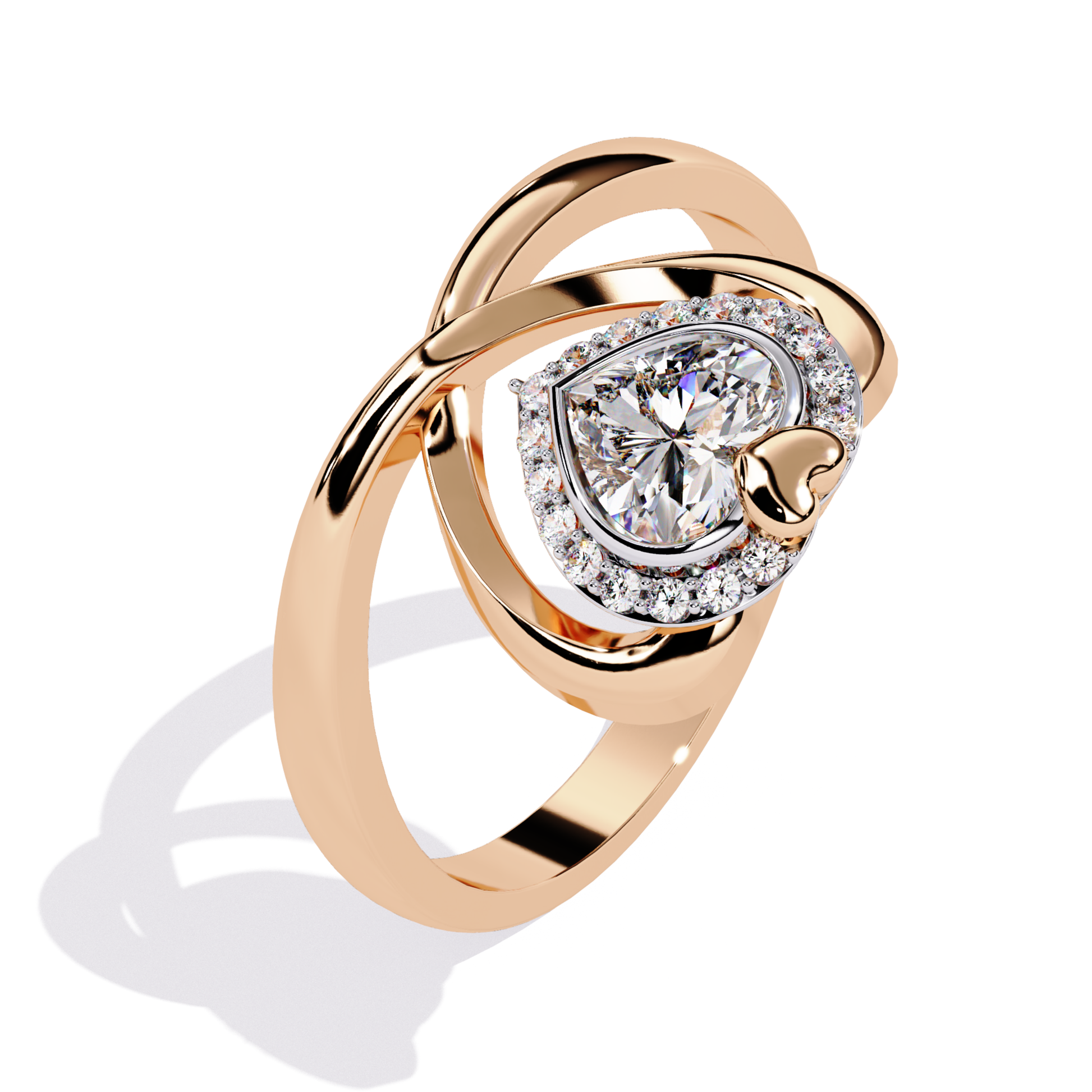 Rose gold heart diamond ring
Heart shape diamond ring rose gold
Rose gold heart diamond halo design
Heart cut diamond ring rose gold band
Rose gold heart diamond fine jewelry
Heart diamond ring rose gold close view
Rose gold heart diamond elegant ring
Heart diamond halo ring rose gold
Rose gold heart diamond modern design
Heart diamond ring rose gold setting