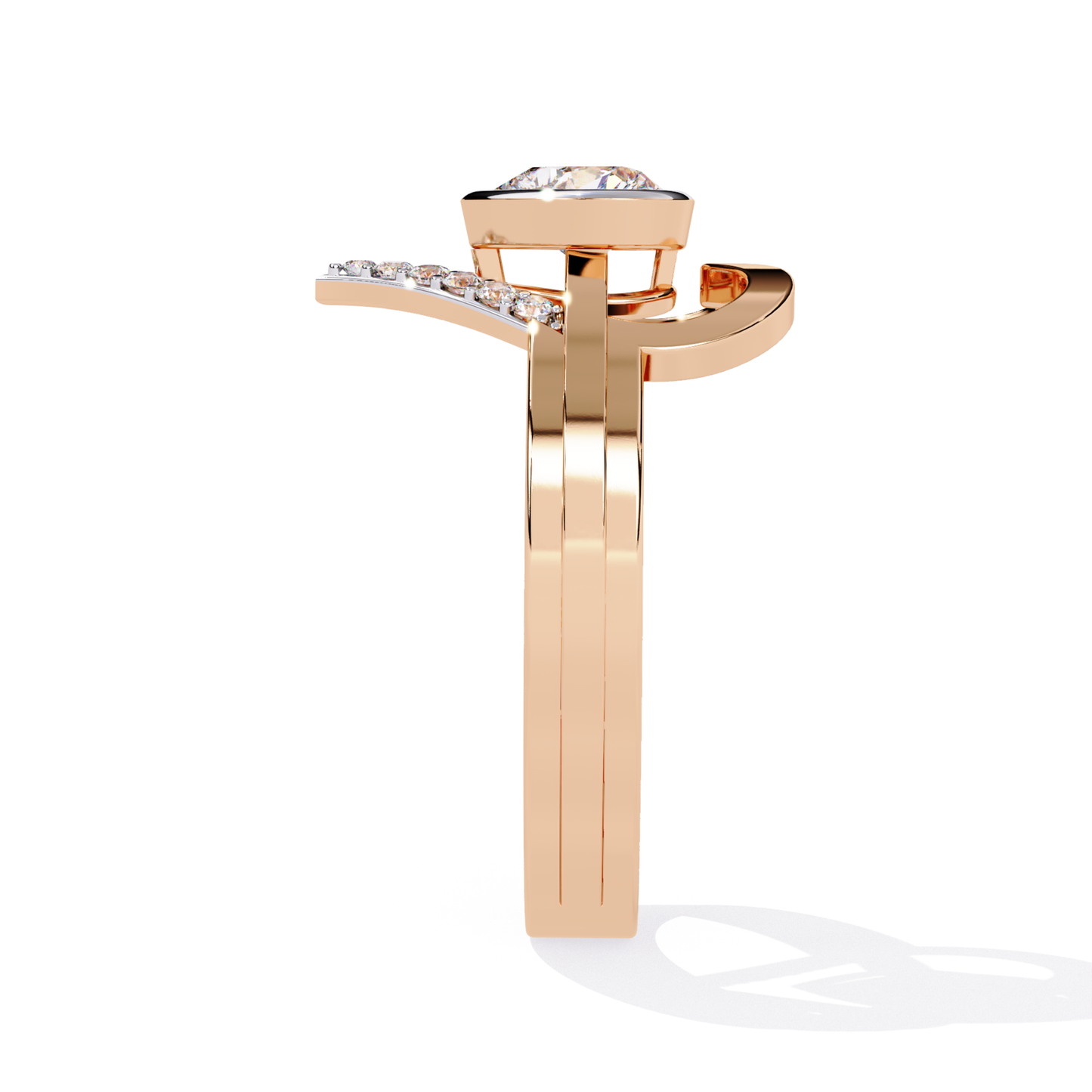 Rose gold heart diamond ring side view
Heart diamond ring rose gold profile view
Rose gold heart diamond ring side angle
Heart diamond ring rose gold band side
Rose gold heart diamond ring slim profile
Heart diamond ring rose gold side detail
Rose gold heart diamond ring modern side
Heart diamond ring rose gold metal view
Rose gold heart diamond ring side design
Heart diamond ring rose gold side look