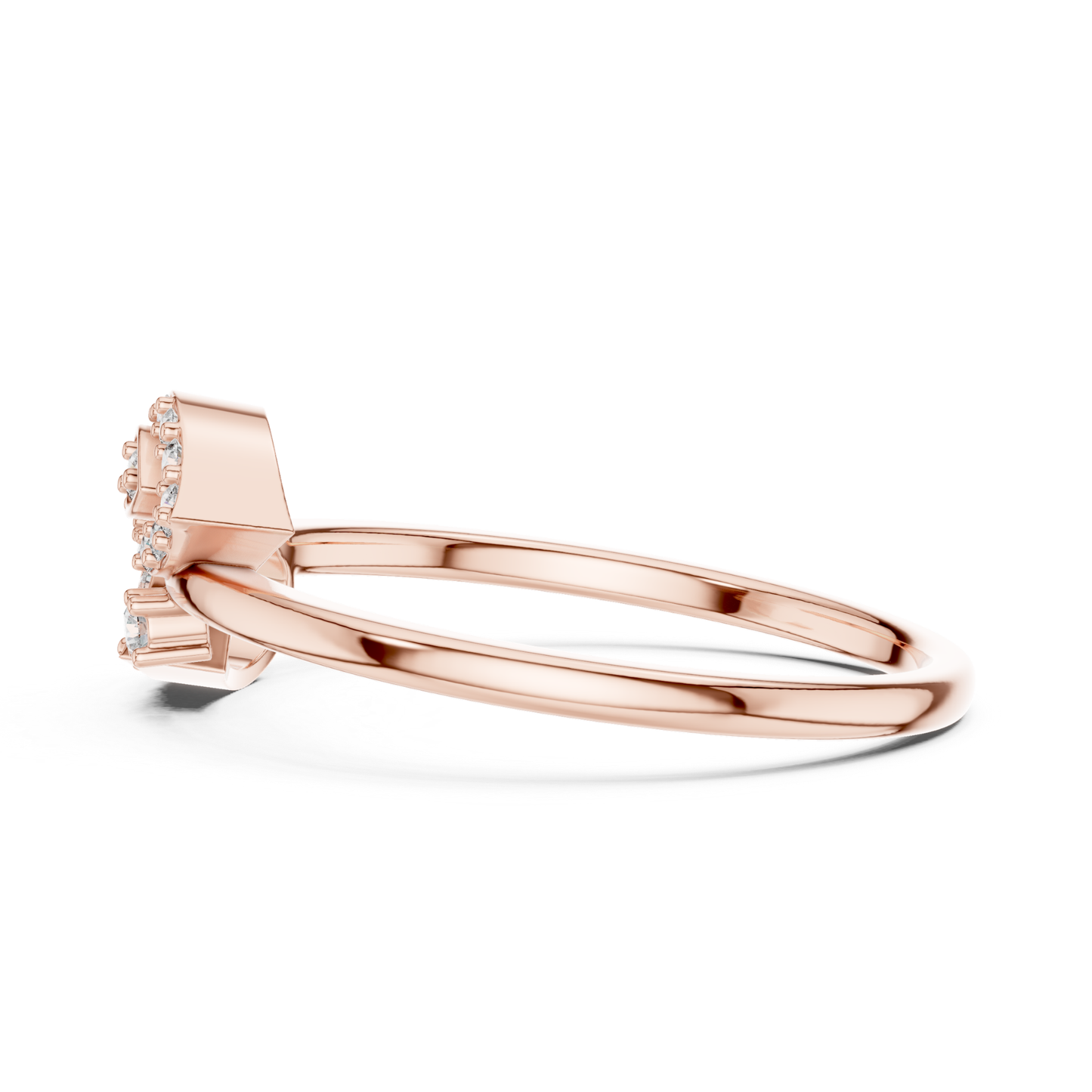 Side profile rose gold leaf diamond ring
Rose gold leaf motif diamond ring side view
Modern rose gold nature inspired diamond ring
Rose gold open leaf diamond band profile
Elegant rose gold curved leaf diamond ring
Rose gold pave diamond leaf design side angle
Contemporary rose gold leaf style ring profile
Rose gold flowing leaf diamond band side view
Minimal rose gold openwork leaf diamond ring
Rose gold marquise leaf diamond ring side angle