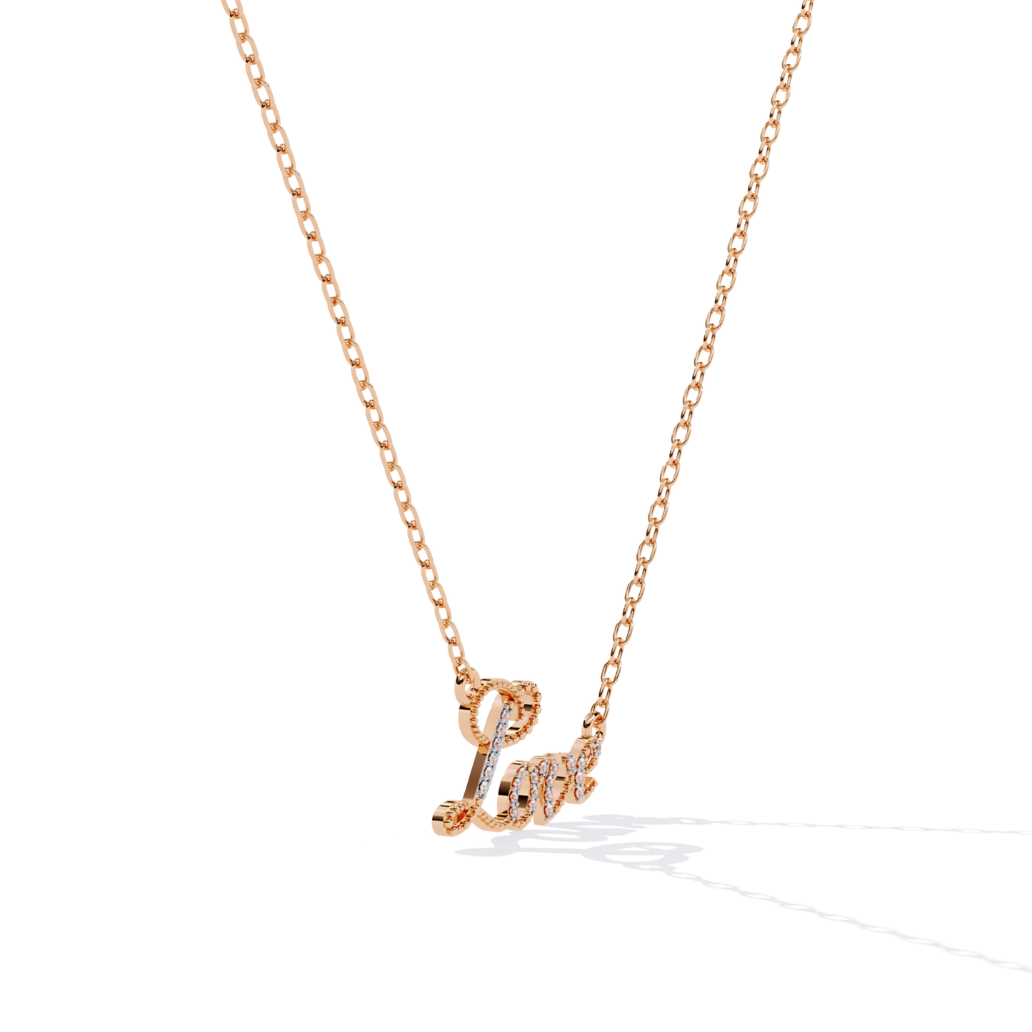 Rose Gold Love Diamond Name Necklace Side Angle View
Side Angle Love Diamond Name Necklace
Rose Gold Love Script Necklace Side Angle
Diamond Love Name Necklace Angle View
Love Letter Diamond Necklace Side Angle
Rose Gold Cursive Love Necklace Profile
Elegant Love Diamond Necklace Side Angle
Rose Gold Love Script Pendant Angle View
Rose Gold Diamond Love Necklace Profile
Side Angle Love Letter Diamond Necklace