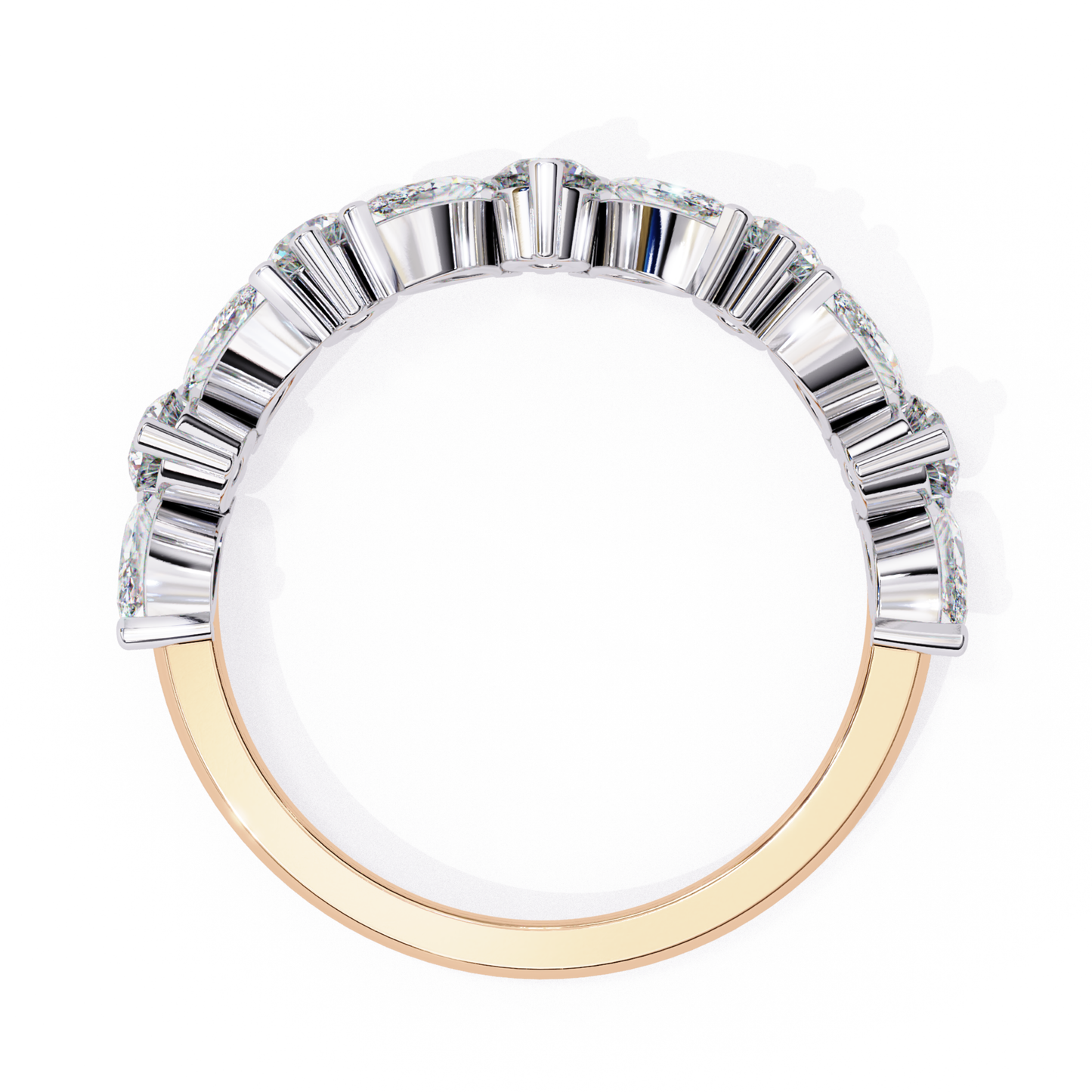 Rose gold marquise band back view
Marquise diamond ring rear side
Rose gold band inner view
Back side marquise diamond setting
Rose gold ring back finish
Marquise stone band rear view
Inner side rose gold ring
Marquise diamond band back
Rear view rose gold band
Marquise setting inner ring