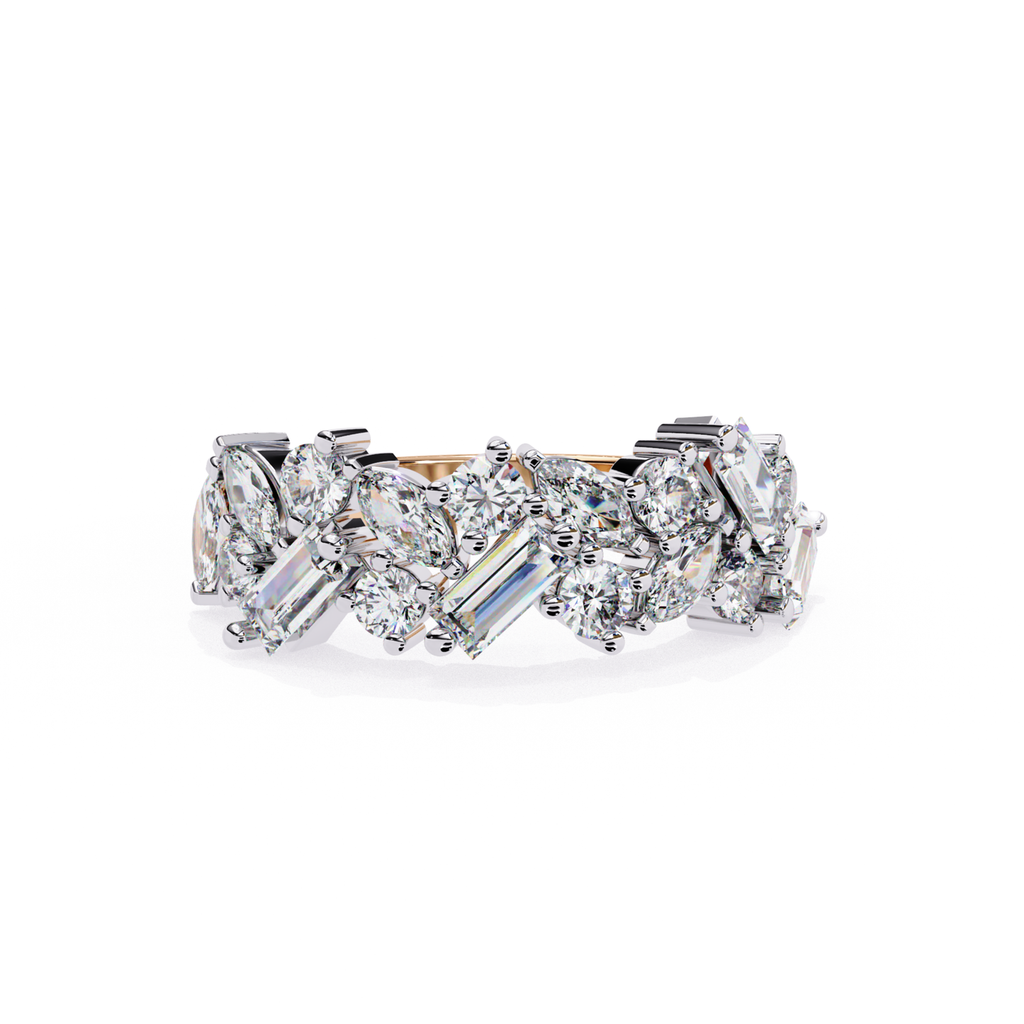 Rose gold mixed shape diamond eternity band
Luxury mixed cut diamond eternity ring in rose gold
Elegant mixed shape diamond band with round marquise and baguette diamonds
Fine jewelry rose gold mixed cut diamond eternity band close up
Sparkling rose gold mixed diamond anniversary band
Premium mixed shape diamond eternity ring for women
Designer eternity band with round marquise and baguette cut diamonds
Modern rose gold mixed shape diamond wedding band
Timeless rose gold mixed cut diamond eternity band
Clas