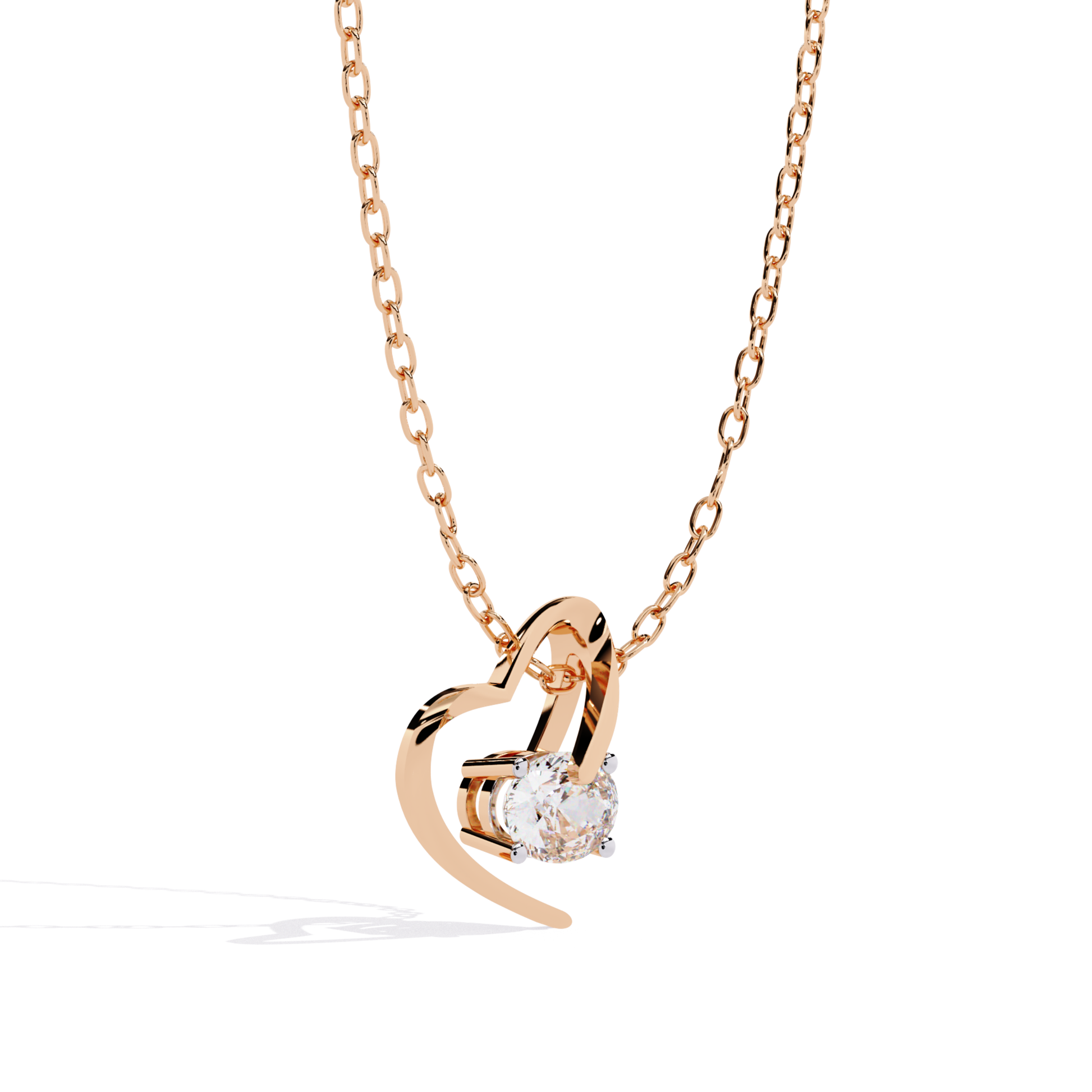 Rose gold open heart oval diamond pendant side angle
Side angle view of oval diamond heart pendant
Rose gold heart pendant with oval cut diamond
Open heart pendant side profile with oval diamond
Rose gold oval diamond pendant side view
Elegant heart pendant with oval diamond side angle
Polished rose gold heart pendant profile
Minimal oval diamond heart pendant side view
Rose gold solitaire oval diamond pendant profile
Open heart oval diamond necklace side angle