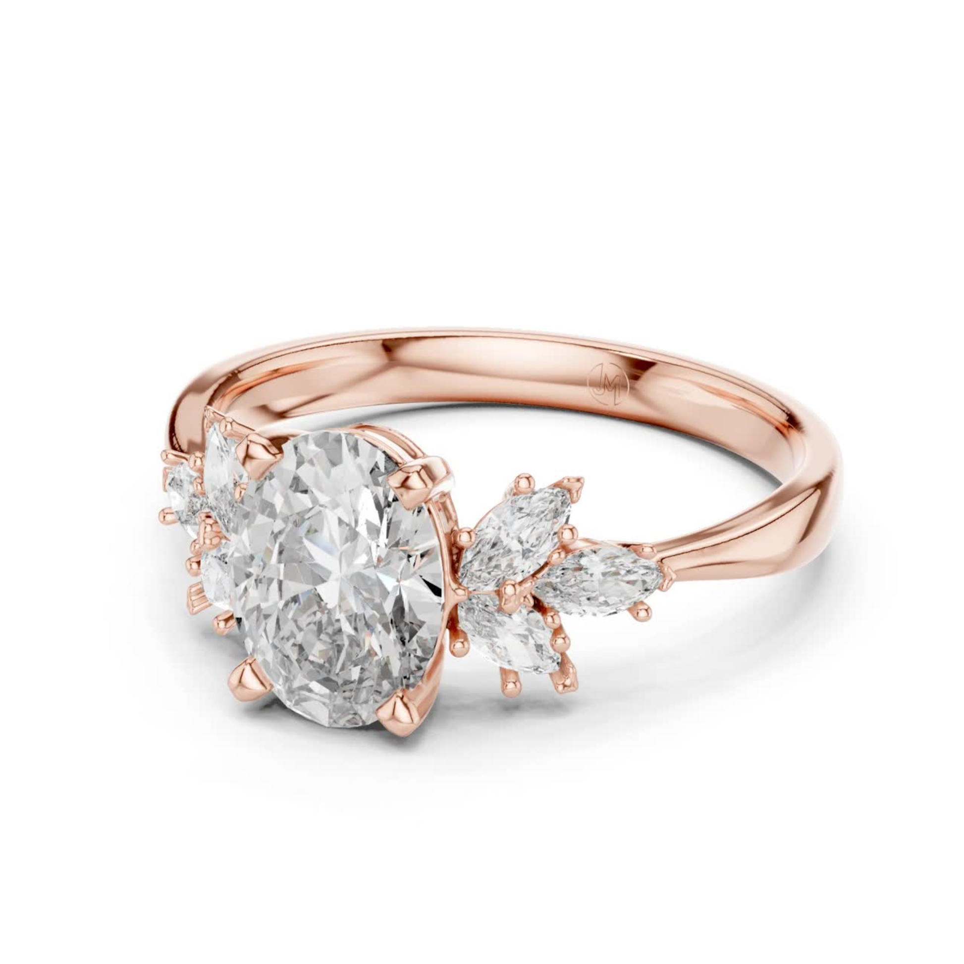 Oval Diamond Floral Ring Rose Gold Angle View
Classic Oval Diamond Ring Rose Gold Angle View
Marquise Diamond Floral Ring Rose Gold Angle View
Oval Diamond Cluster Ring Rose Gold Angle View
Four Prong Oval Diamond Ring Rose Gold Angle View
Rose Gold Oval Diamond Flower Angle View
Nature Inspired Oval Ring Rose Gold Angle View
Elegant Oval Diamond Ring Rose Gold Angle View
Rose Gold Floral Diamond Ring Angle View
Oval Diamond Statement Rose Gold Angle View