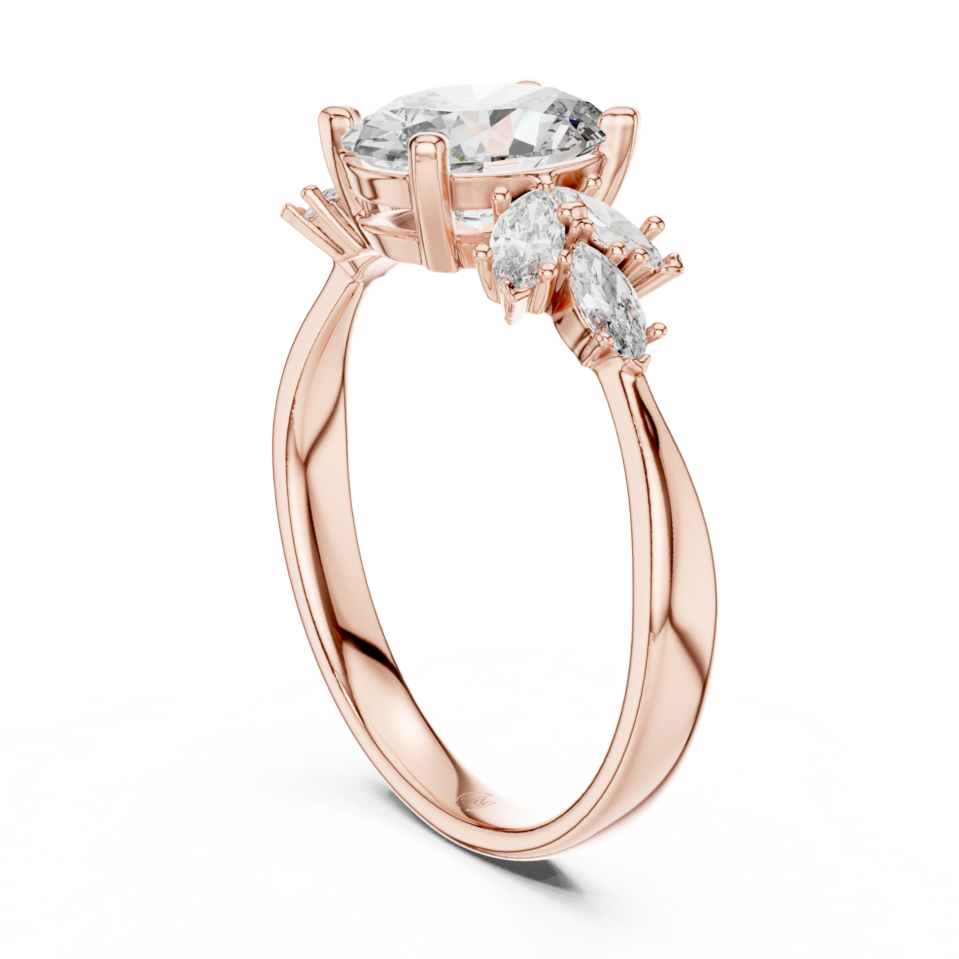 Oval Diamond Floral Ring Rose Gold Profile View
Classic Oval Diamond Ring Rose Gold Profile View
Marquise Diamond Floral Ring Rose Gold Profile View
Oval Diamond Cluster Ring Rose Gold Profile View
Four Prong Oval Diamond Ring Rose Gold Profile View
Rose Gold Oval Diamond Flower Profile View
Nature Inspired Oval Ring Rose Gold Profile View
Elegant Oval Diamond Ring Rose Gold Profile View
Rose Gold Floral Diamond Ring Profile View
Oval Diamond Statement Rose Gold Profile View
