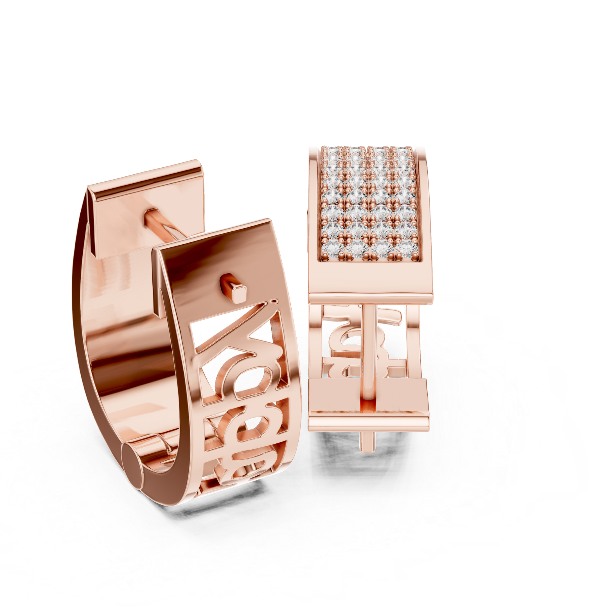 Back view of rose gold Pave diamond hoop earrings
Rose gold round diamond hoop earrings rear view
Rear profile rose gold diamond hoop earrings
Back side Pave diamond hoop earrings in rose gold
Rose gold hoop earrings with open gallery back view
Round diamond hoop earrings rear angle in rose gold
Designer rose gold Pave earrings back profile
Rose gold diamond hoop earrings backside detail
Luxury round diamond hoop earrings rear view
Rose gold Pave diamond earrings back angle view