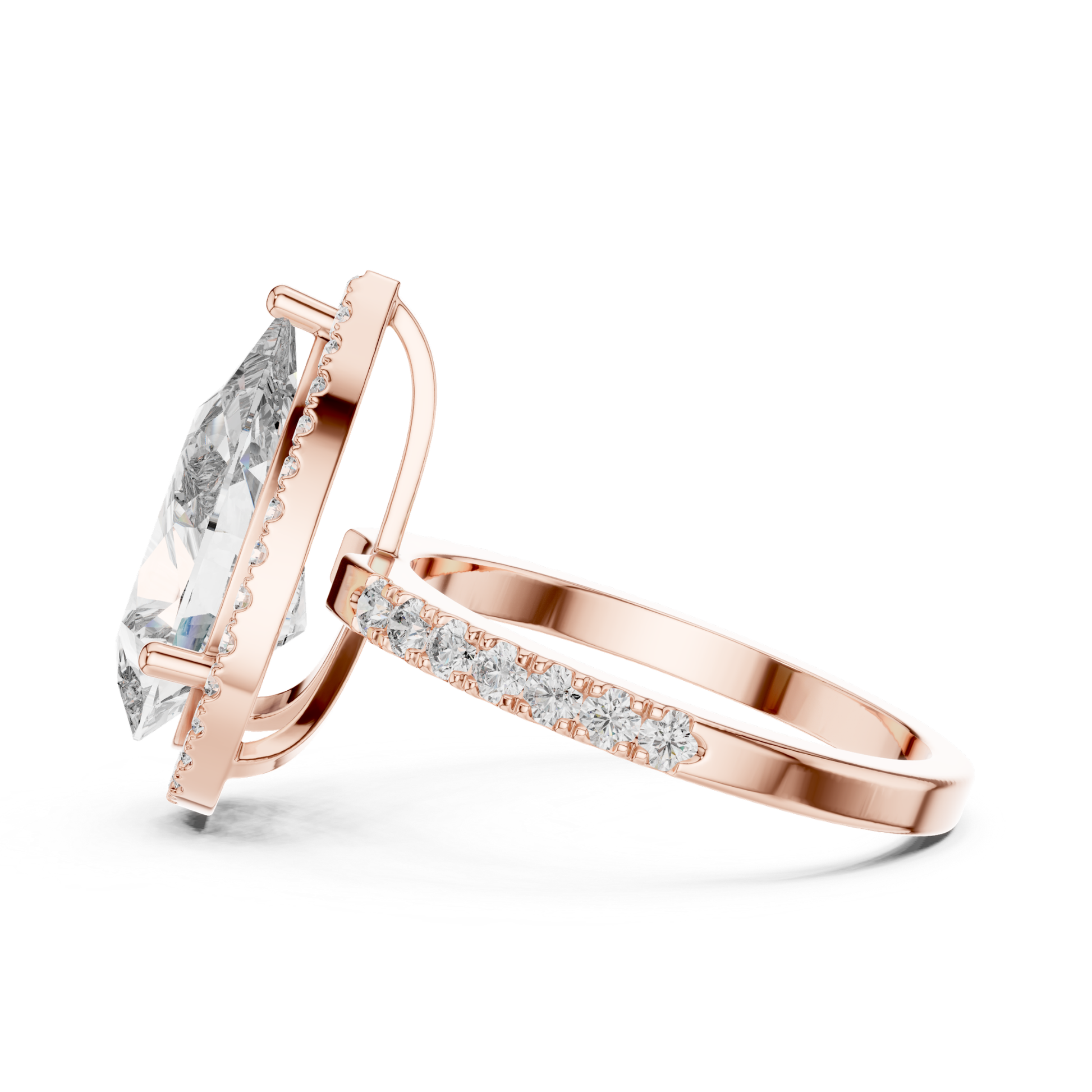 Rose gold pear diamond halo ring side view
Side view of rose gold pear diamond halo ring
Rose gold pear cut halo engagement ring side profile
Pear solitaire diamond ring with halo setting side view
Rose gold pear diamond ring with pave band side view
Pear shaped halo ring in rose gold side profile
Rose gold pear lab grown diamond ring side view
Side profile of rose gold pear halo ring
Rose gold pear halo ring with pave band
Rose gold pear diamond ring side profile