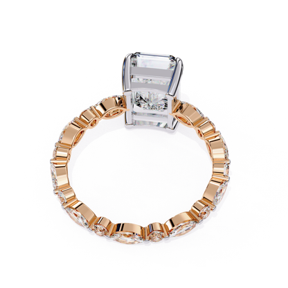 Back View Radiant Cut Diamond Marquise Band Ring
Rose Gold Ring Back View With Radiant Diamond
Rear View Radiant Cut Diamond Band Ring
Marquise Diamond Band Ring Back Profile View
Rose Gold Radiant Diamond Ring Rear View
Back View Ring With Marquise Diamond Accents
Radiant Cut Solitaire Ring Rear Perspective
Rose Gold Diamond Ring Open Gallery Back View
Rear Profile Marquise Band Radiant Diamond Ring
Contemporary Diamond Ring Back View In Rose Gold