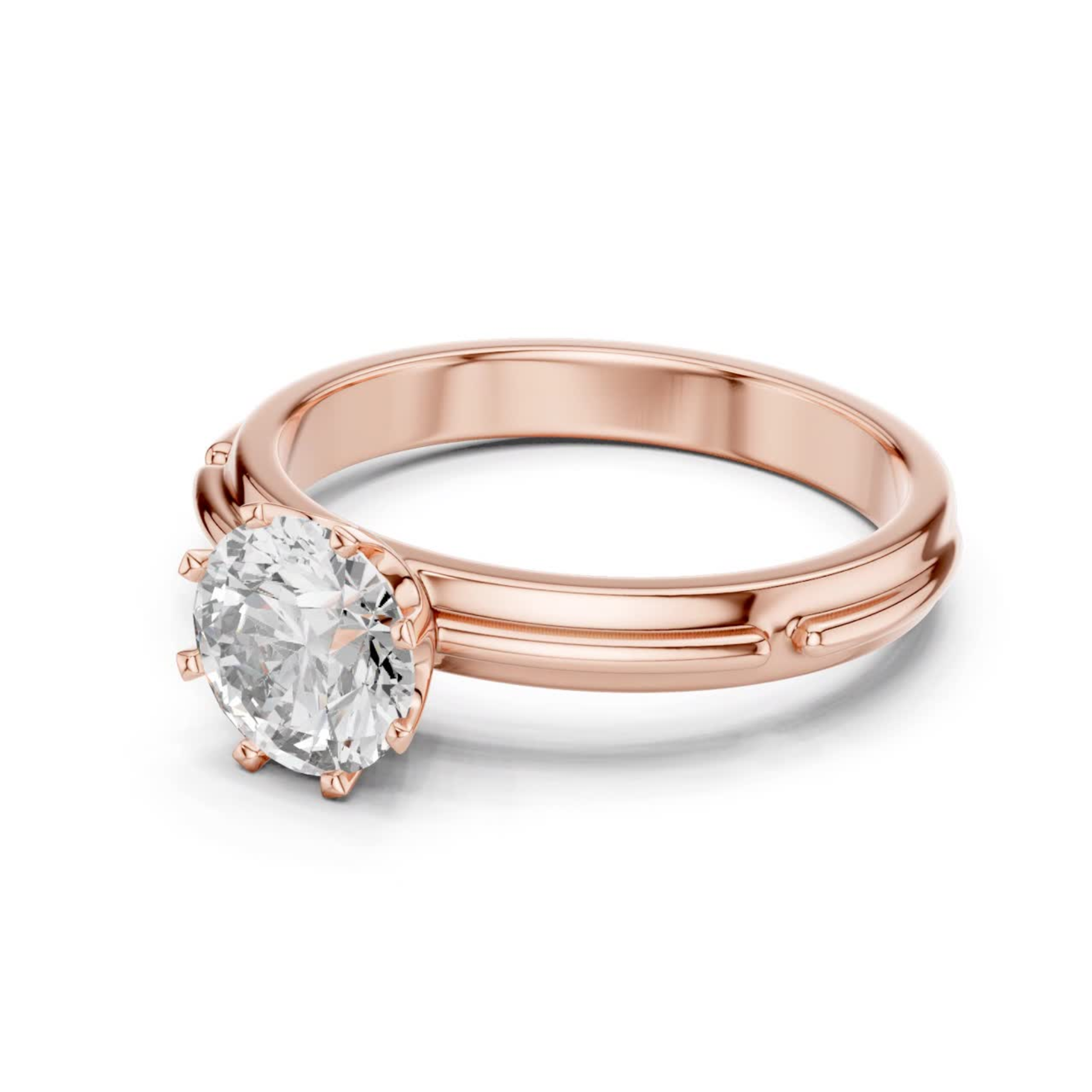Rose gold round diamond solitaire ring angle view
Round cut diamond classic solitaire ring rose gold angle
Rose gold diamond ring round cut stone angle
Classic solitaire round diamond ring rose gold angle
Rose gold engagement ring round diamond side view
Round diamond prong ring rose gold angle view
Rose gold single stone diamond ring angle view
Round cut diamond ring rose gold side angle
Rose gold round diamond ring solitaire side view
Classic round diamond ring rose gold angle view