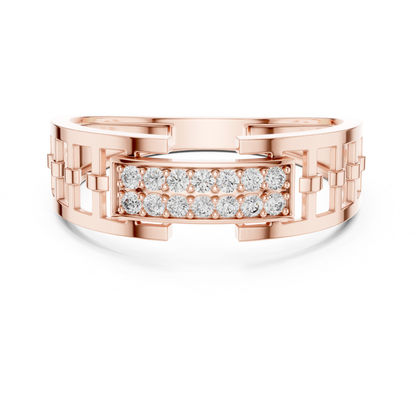 Rose gold round diamond designer band ring
Luxury rose gold ring with round diamonds
Elegant rose gold diamond fashion band ring
Stylish rose gold ring with pave diamond detailing
Premium rose gold modern diamond ring
High polish rose gold statement ring with diamonds
Designer rose gold ring featuring round cut diamonds
Bold rose gold geometric diamond band ring
Modern rose gold luxury diamond jewelry ring
Exclusive rose gold pave diamond designer ring