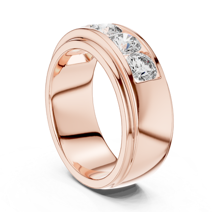 Rose Gold Round Diamond Flush Set Ring
Wide Rose Gold Diamond Band Ring
Modern Rose Gold Ring With Round Diamonds
Thick Rose Gold Diamond Band
Polished Rose Gold Flush Set Ring
Contemporary Rose Gold Diamond Ring
Bold Rose Gold Wide Band Ring
Rose Gold Multi Diamond Band
Sleek Rose Gold Round Diamond Ring
Flush Set Diamond Rose Gold Band