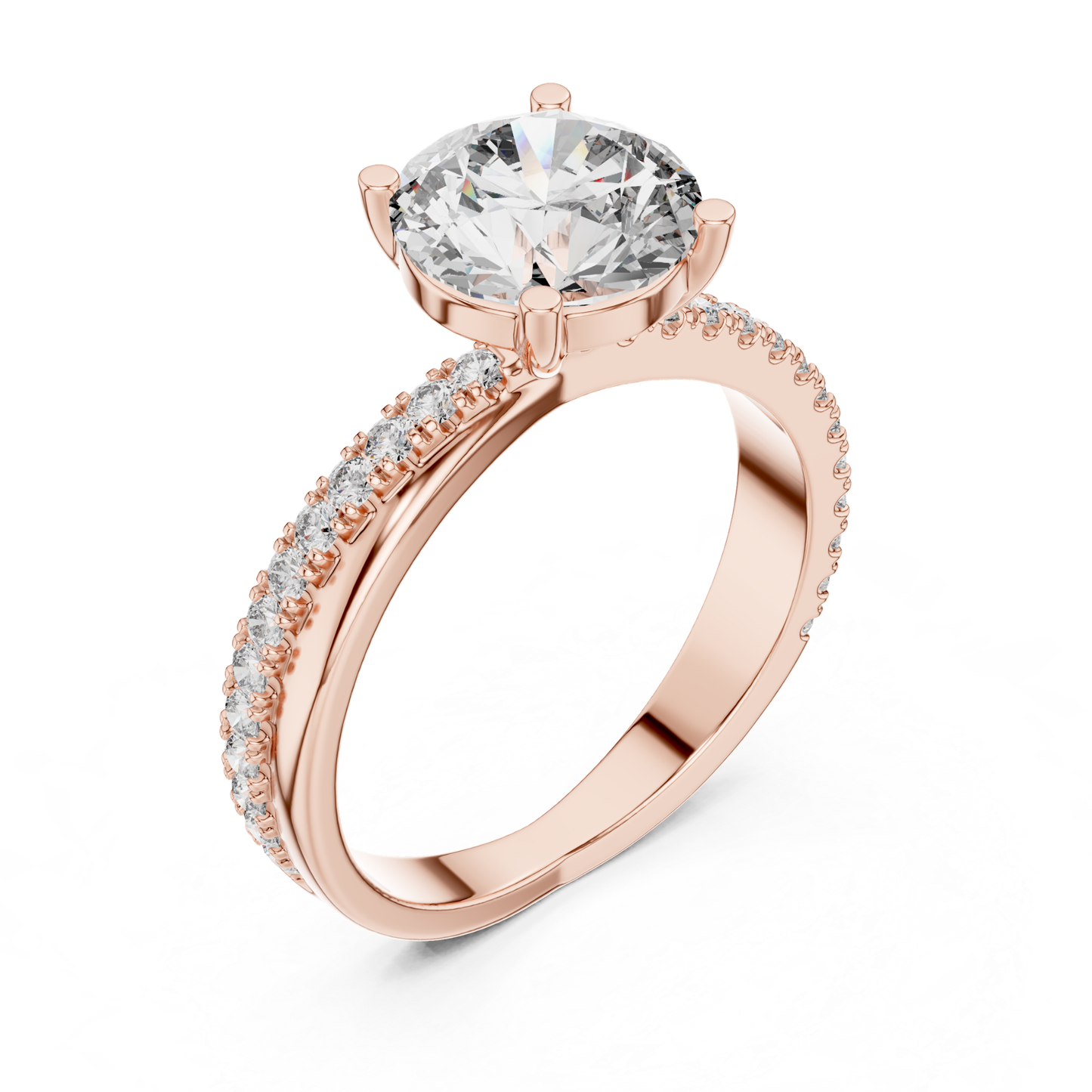 Round diamond ring in rose gold with split shank pave band
Rose gold round solitaire ring with split band
Round cut diamond ring in rose gold with pave diamonds
Rose gold split shank engagement ring with round diamond
Elegant round diamond ring with split shank band
Four prong round diamond ring in rose gold
Minimal rose gold round diamond ring
Rose gold pave split shank diamond ring
Classic round diamond ring with split band
Rose gold engagement ring with round center diamond