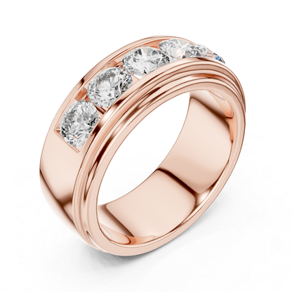 Rose Gold Round Diamond Wide Band Ring
Wide Rose Gold Ring With Round Diamonds
Rose Gold Flush Set Diamond Ring
Modern Rose Gold Diamond Band
Thick Rose Gold Round Diamond Ring
Contemporary Rose Gold Diamond Band Ring
Polished Rose Gold Diamond Ring
Bold Rose Gold Wide Band Ring
Rose Gold Multi Round Diamond Ring
Sleek Rose Gold Diamond Band