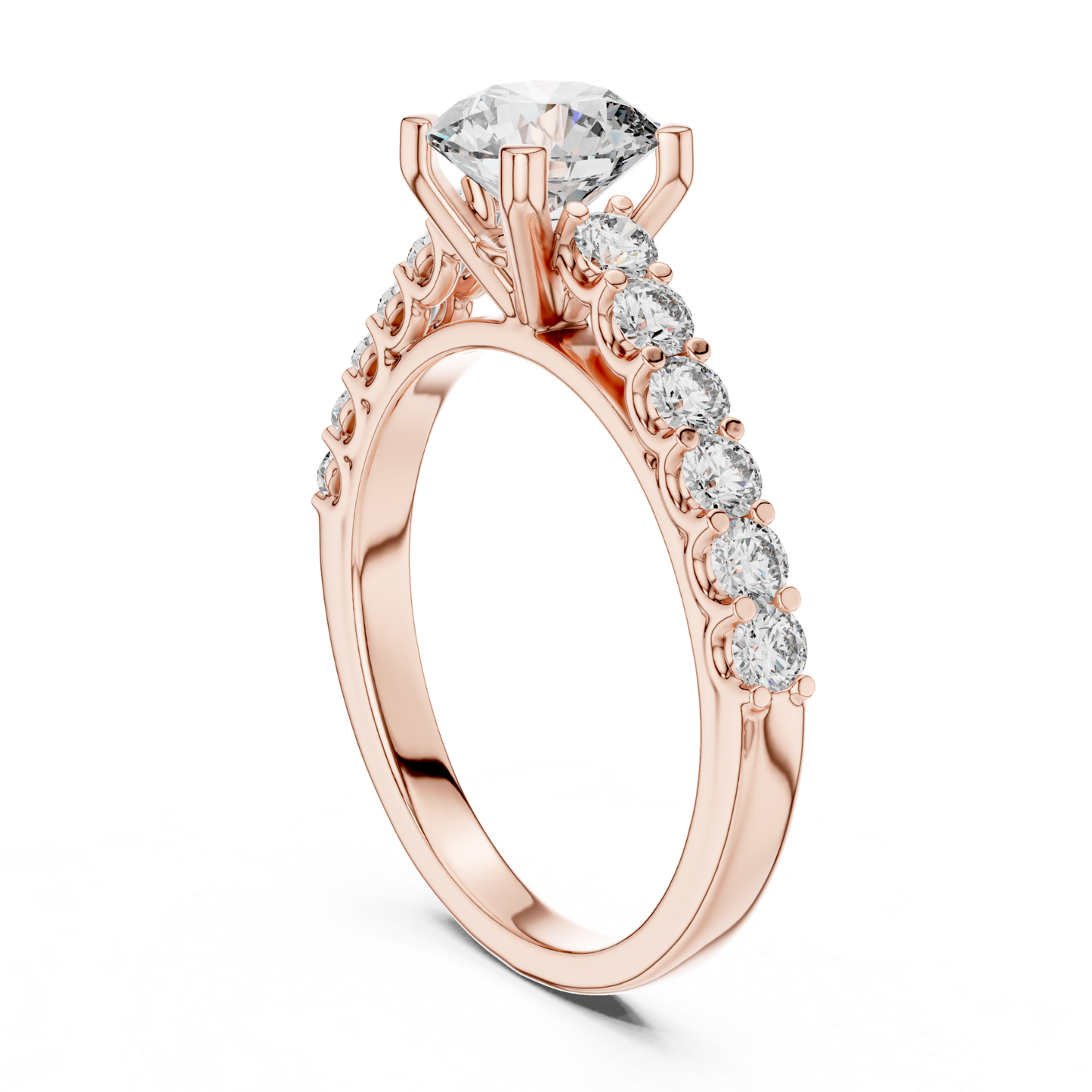 Rose gold round diamond accent band ring profile view
Rose gold round diamond band ring vertical profile
Round diamond accent band ring in rose gold profile
Four prong round diamond accent band profile view
Rose gold solitaire diamond accent band profile
Round brilliant diamond accent band ring profile
Rose gold round diamond ring side profile view
Round diamond accent rose gold band vertical design
Rose gold diamond accent band ring profile angle
Round diamond rose gold band ring profile design