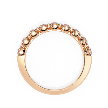 Rose gold diamond back view
Round diamond band rear side
Rose gold ring inner view
Diamond setting back detail
Rose gold band underside
Round stone ring back
Rose gold diamond mount view
Inner side diamond band
Rose gold ring back angle
Diamond band rear finish