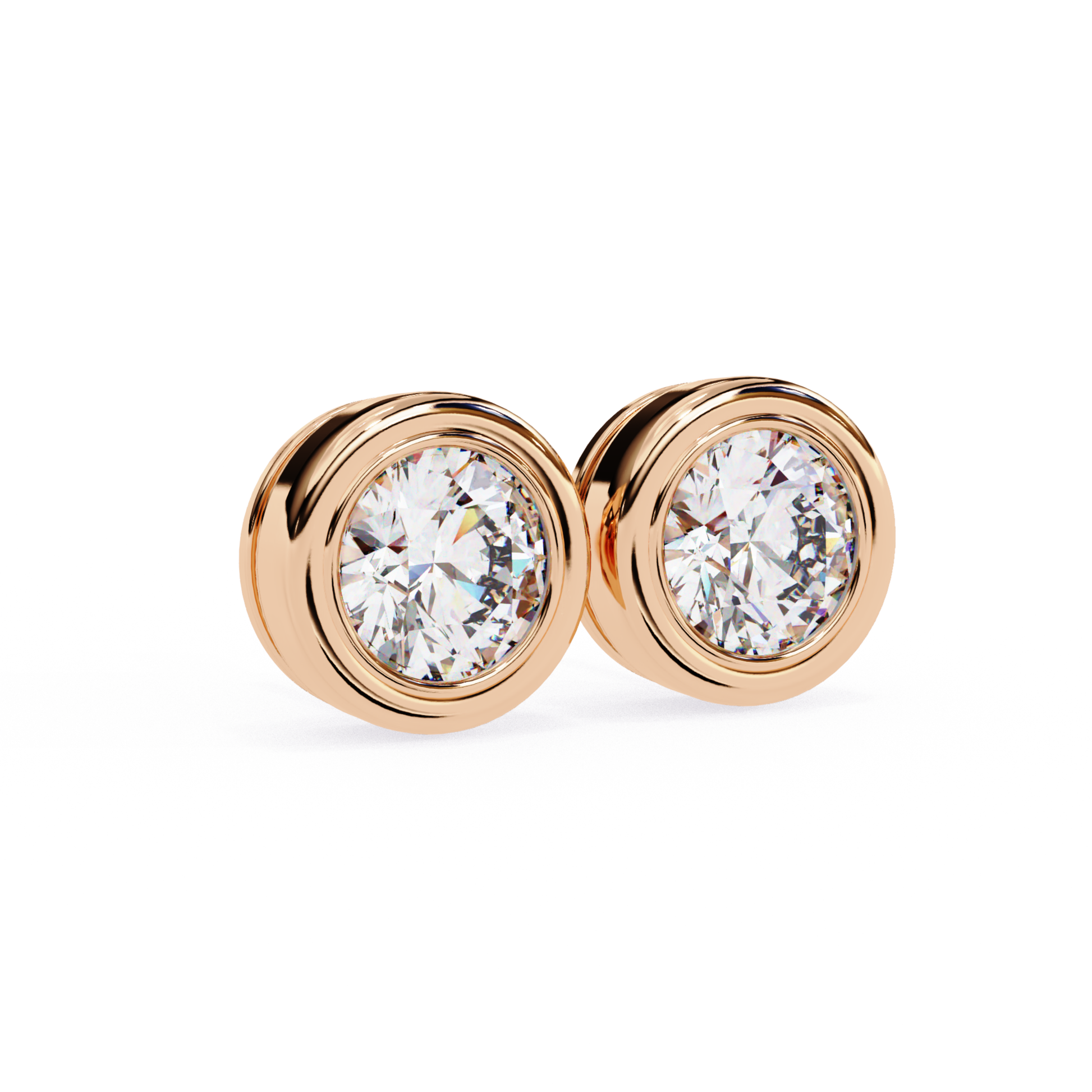 Rose Gold Round Diamond Bezel Stud Side View
Side View Round Diamond Bezel Stud Earrings
Rose Gold Bezel Set Round Diamond Stud Earrings
Round Diamond Bezel Stud Earrings Side Profile
Rose Gold Solitaire Bezel Diamond Stud Earrings
Fine Jewelry Round Diamond Bezel Side Studs
Elegant Rose Gold Round Bezel Diamond Earrings
Rose Gold Round Diamond Bezel Side Profile
Luxury Rose Gold Bezel Diamond Stud Earrings
Round Diamond Bezel Stud Earrings Rose Gold