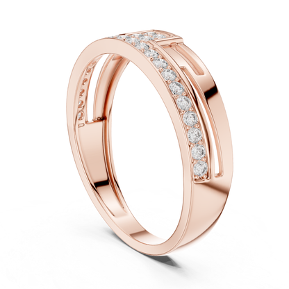 Rose gold curved pave band ring with round diamonds
Elegant rose gold round diamond fashion ring
Modern rose gold diamond band with curved design
Rose gold geometric ring with pave diamond accents
Luxury rose gold diamond statement ring for women
Fine jewelry rose gold curved diamond band ring
Stylish rose gold contemporary diamond ring design
Handmade rose gold round diamond ring closeup
Unique rose gold pave diamond band for women
Rose gold sparkling diamond curved ring