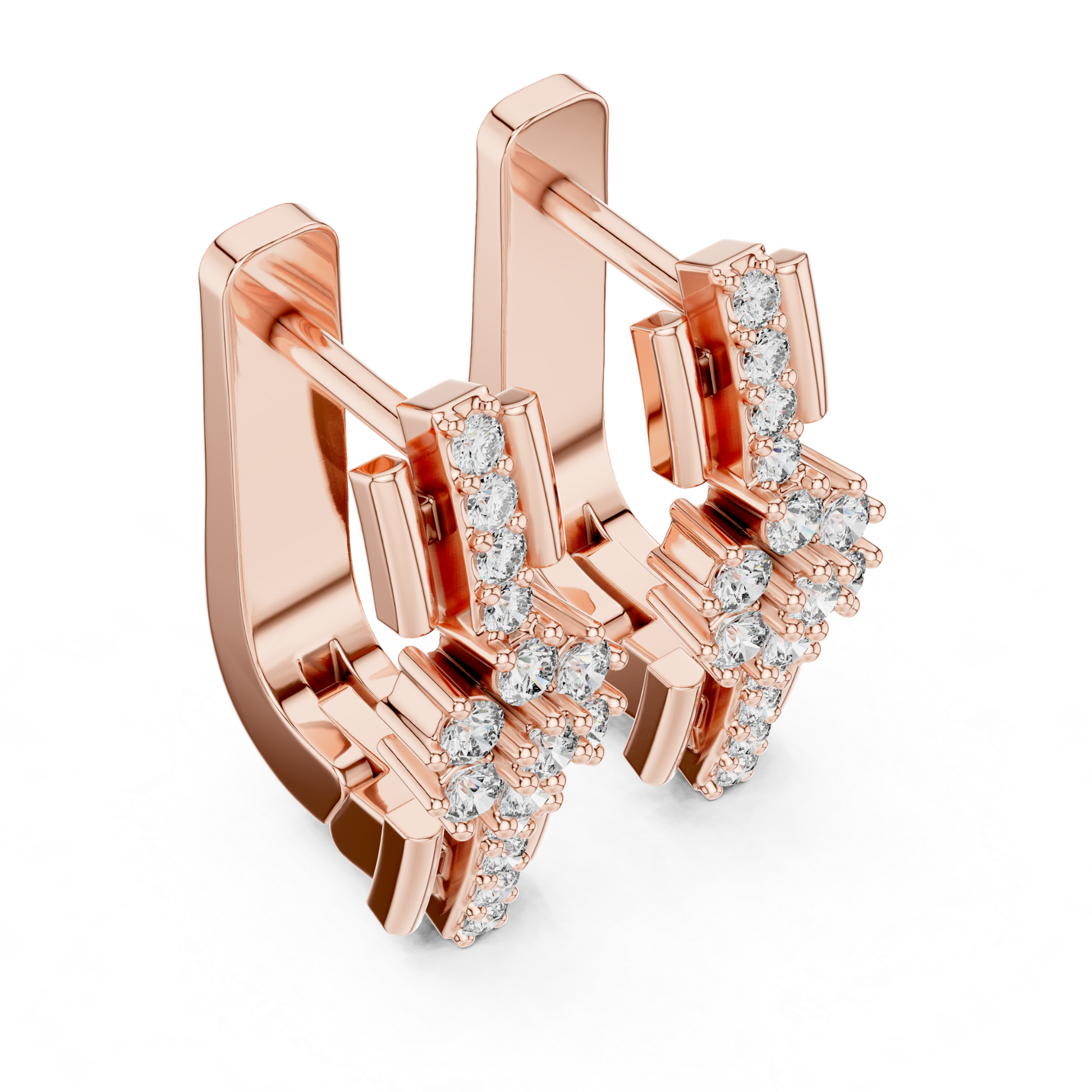 Rose Gold Round Diamond Floral Huggie Earrings
Side Angle Rose Gold Round Diamond Huggie Earrings
Rose Gold Flower Cluster Diamond Huggie Earrings
Round Diamond Floral Huggie Earrings Perspective
Rose Gold Diamond Cluster Hoop Earrings Side
Open Huggie Earrings With Round Diamonds
Rose Gold Round Diamond Earrings Close Angle
Floral Round Diamond Huggie Earrings Profile
Rose Gold Diamond Flower Earrings Oblique
Round Diamond Cluster Huggie Earrings Rear Angle