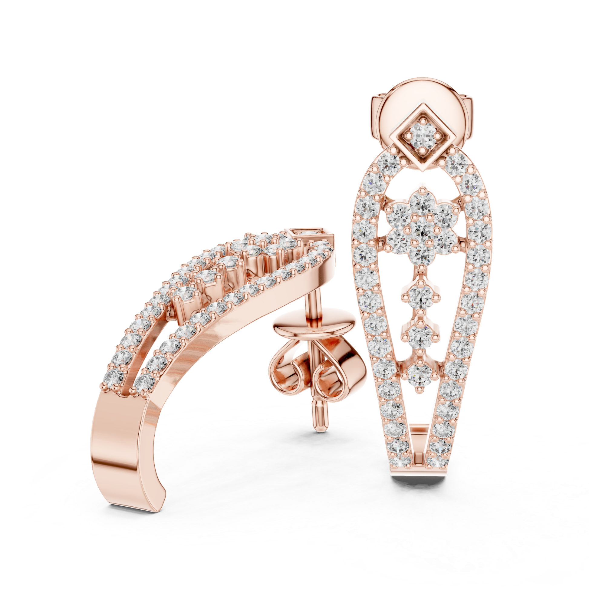Rose Gold Diamond Floral Open Earrings Set
Rose Gold Diamond Flower Drop Earrings Pair
Rose Gold Diamond Dangle Earrings Set
Floral Diamond Open Frame Earrings in Rose Gold
Rose Gold Pave Diamond Fashion Earrings
Elegant Rose Gold Diamond Floral Earrings
Modern Rose Gold Diamond Drop Earrings
Luxury Rose Gold Diamond Flower Earrings
Rose Gold Diamond Open Earrings Multi View
Rose Gold Diamond Floral Dangle Earrings