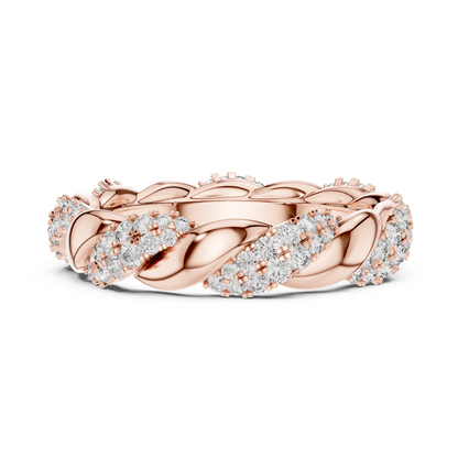 Rose gold diamond leaf link eternity band
Diamond leaf chain style rose gold ring
Rose gold leaf pattern diamond band
Curved leaf diamond eternity ring in rose gold
Rose gold diamond statement eternity band
Leaf link diamond wedding band
Rose gold floral inspired diamond ring
Diamond cluster leaf link band ring
Rose gold nature inspired eternity ring
Elegant diamond leaf rose gold band