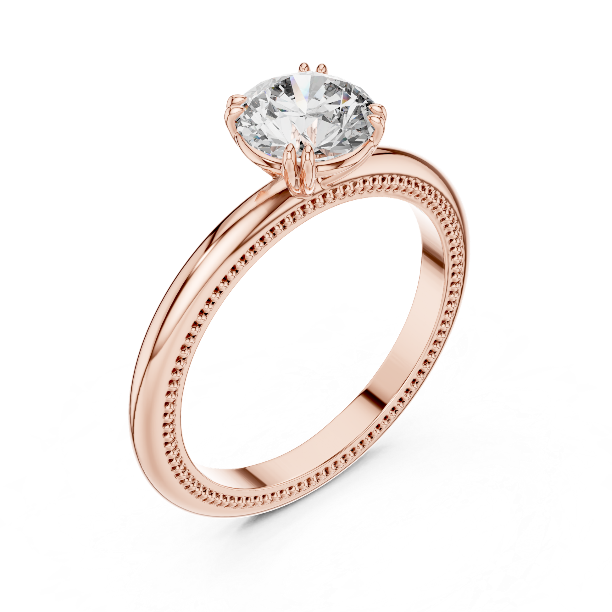 Rose gold round diamond milgrain ring angle
Round diamond milgrain ring in rose gold angle
Rose gold round diamond milgrain ring angle
Round brilliant diamond milgrain ring angle
Rose gold round milgrain diamond ring angle
Rose gold round diamond milgrain ring view
Polished round diamond milgrain ring in rose gold
Rose gold milgrain diamond ring angle view
Rose gold round milgrain ring angle view
Rose gold round brilliant milgrain ring angle