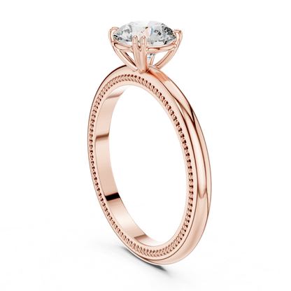 Rose gold round diamond milgrain ring profile view
Round diamond milgrain ring in rose gold profile view
Rose gold round diamond milgrain ring profile
Round brilliant diamond milgrain ring profile view
Rose gold round milgrain diamond ring profile
Rose gold round diamond milgrain ring profile
Polished round diamond milgrain ring in rose gold
Rose gold milgrain diamond ring profile view
Rose gold round milgrain ring profile view
Rose gold round brilliant milgrain ring profile