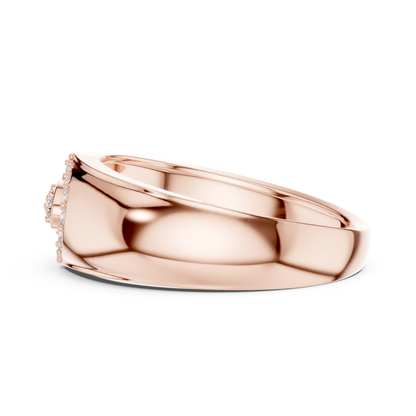 Side profile rose gold round diamond oval halo ring
Rose gold oval halo diamond band ring side view
Round diamond rose gold statement ring profile angle
Modern rose gold oval diamond fashion band ring
Sleek rose gold round diamond wide band ring
Luxury rose gold oval halo designer ring
Contemporary rose gold polished diamond band ring
Elegant rose gold oval diamond statement ring
Minimal rose gold halo diamond ring side profile
Rose gold round diamond oval ring profile view