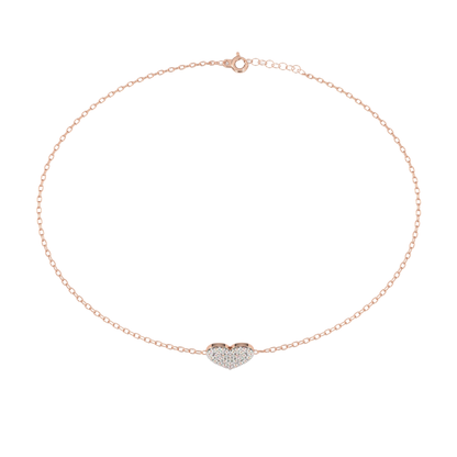 Rose Gold Round Diamond Pave Heart Bracelet
Round Diamond Heart Chain Bracelet In Rose Gold
Rose Gold Bracelet With Round Diamond Heart
Pave Heart Bracelet Featuring Round Diamonds
Rose Gold Round Diamond Heart Motif Bracelet
Delicate Round Diamond Heart Bracelet In Rose Gold
Round Diamond Heart Center Chain Bracelet
Rose Gold Chain Bracelet With Pave Heart Diamond
Minimal Round Diamond Heart Link Bracelet
Rose Gold Pave Heart Bracelet With Round Diamonds