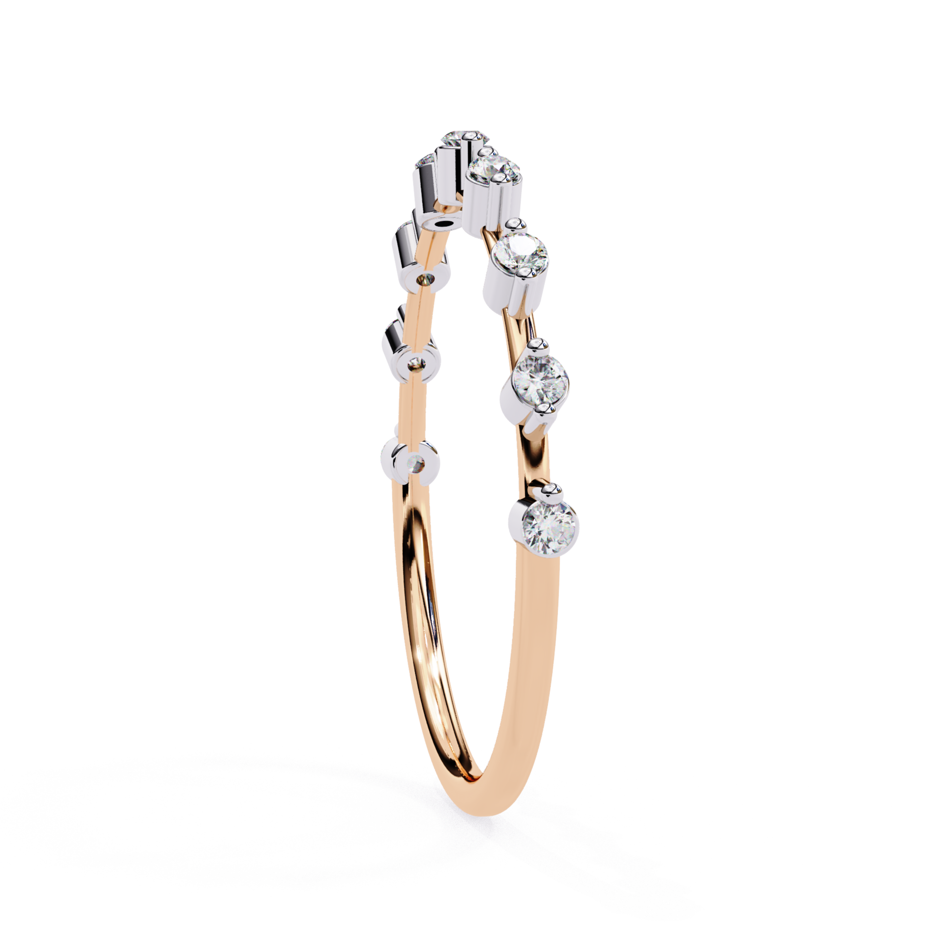 Rose gold round diamond band side view
Side profile rose gold round diamond ring
Rose gold band with round diamonds side
Round diamond side setting rose gold band
Rose gold slim band round diamond side
Side angle rose gold round diamond band
Rose gold ring with round diamond side row
Round diamond side line rose gold band
Rose gold round diamond band close side
Rose gold band showing round diamonds side