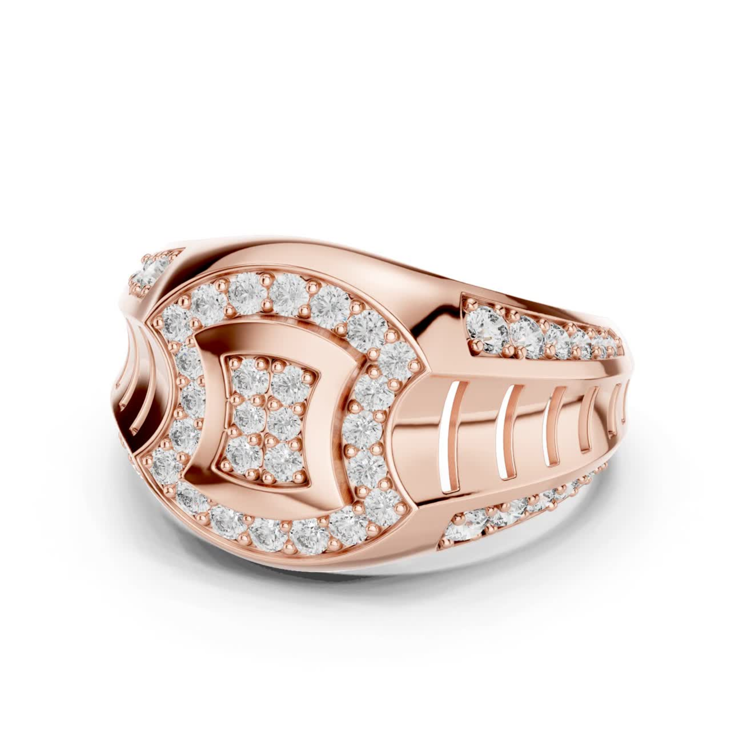 Side view rose gold round diamond statement band ring
Rose gold diamond band ring side profile design
Side angle rose gold pavé diamond wide band ring
Modern rose gold round diamond band side view
Luxury rose gold diamond statement ring side angle
Rose gold chunky diamond band ring side profile
Bold rose gold round diamond ring side perspective
Designer rose gold diamond band with side detailing
Rose gold geometric diamond statement ring side view
Wide rose gold diamond fashion band side angle