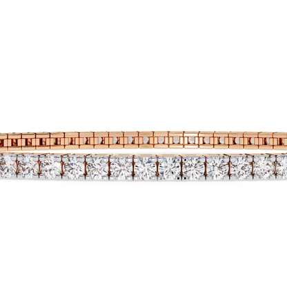 Rose Gold Round Diamond Tennis Bracelet Detail View
Round Diamond Tennis Bracelet Close Up Rose Gold
Rose Gold Diamond Tennis Bracelet Detail Design
Round Diamond Bracelet Close View Rose Gold
Rose Gold Round Diamond Bracelet Fine Detail
Round Diamond Tennis Bracelet Diamond Detail Gold
Rose Gold Tennis Bracelet Stone Detail View
Round Diamond Bracelet Macro View Rose Gold
Rose Gold Diamond Tennis Bracelet Close Detail
Round Diamond Tennis Bracelet Front Detail Gold