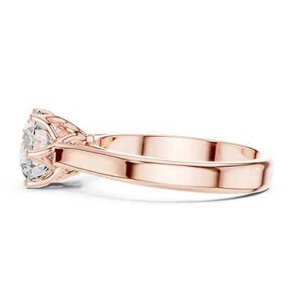Rose gold round solitaire diamond ring side design
Side view round diamond ring in rose gold
Six prong round diamond rose gold ring side
Rose gold solitaire diamond ring side profile
Round diamond ring with rose gold band side
Polished rose gold round diamond ring side
Minimal rose gold solitaire ring side design
Round brilliant diamond rose gold ring side
Rose gold ring with round center diamond side
Simple rose gold round solitaire ring side