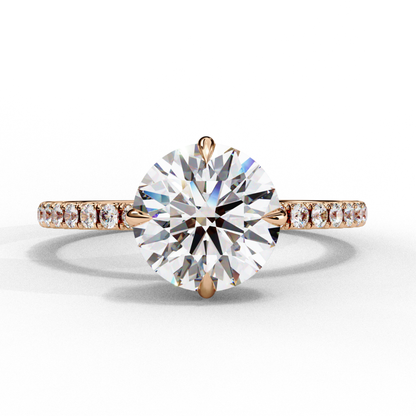 Round Brilliant Diamond Engagement Ring Rose Gold
Four Prong Round Diamond Ring Rose Gold
Round Brilliant Diamond Ring With Pave Shank
Round Diamond Ring With Slim Diamond Band
Classic Round Brilliant Engagement Ring
Round Diamond Solitaire Ring With Pave Accents
Round Center Diamond Ring Rose Gold
Minimal Round Diamond Engagement Ring
Round Diamond Ring With Thin Pave Band
Round Brilliant Diamond Ring For Women
