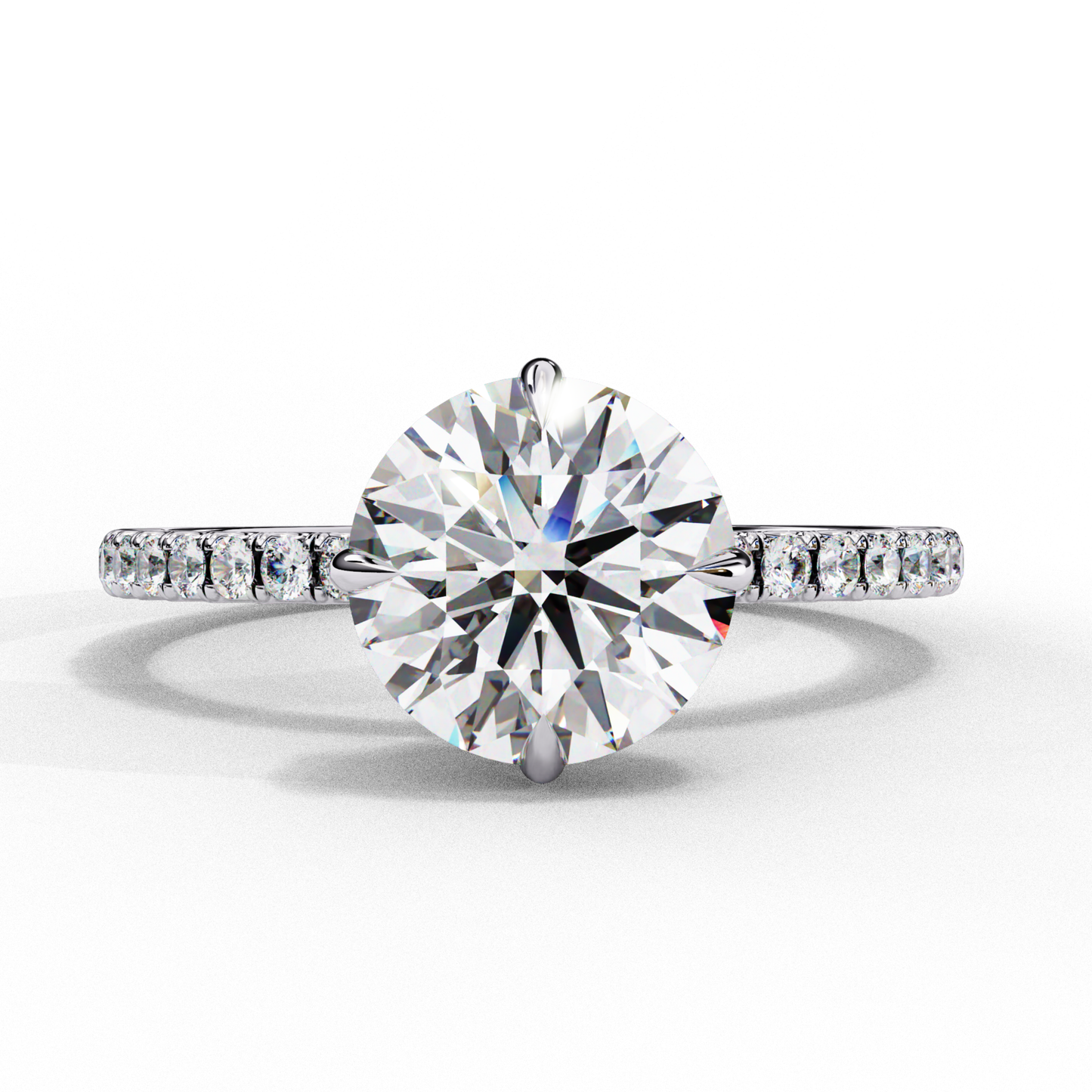 Round Brilliant Diamond Engagement Ring White Gold
Four Prong Round Diamond Ring White Gold
Round Brilliant Diamond Ring With Pave Shank
Round Diamond Ring With Slim Diamond Band
Classic Round Brilliant Engagement Ring
Round Diamond Solitaire Ring With Pave Accents
Round Center Diamond Ring White Gold
Minimal Round Diamond Engagement Ring
Round Diamond Ring With Thin Pave Band
Round Brilliant Diamond Ring For Women