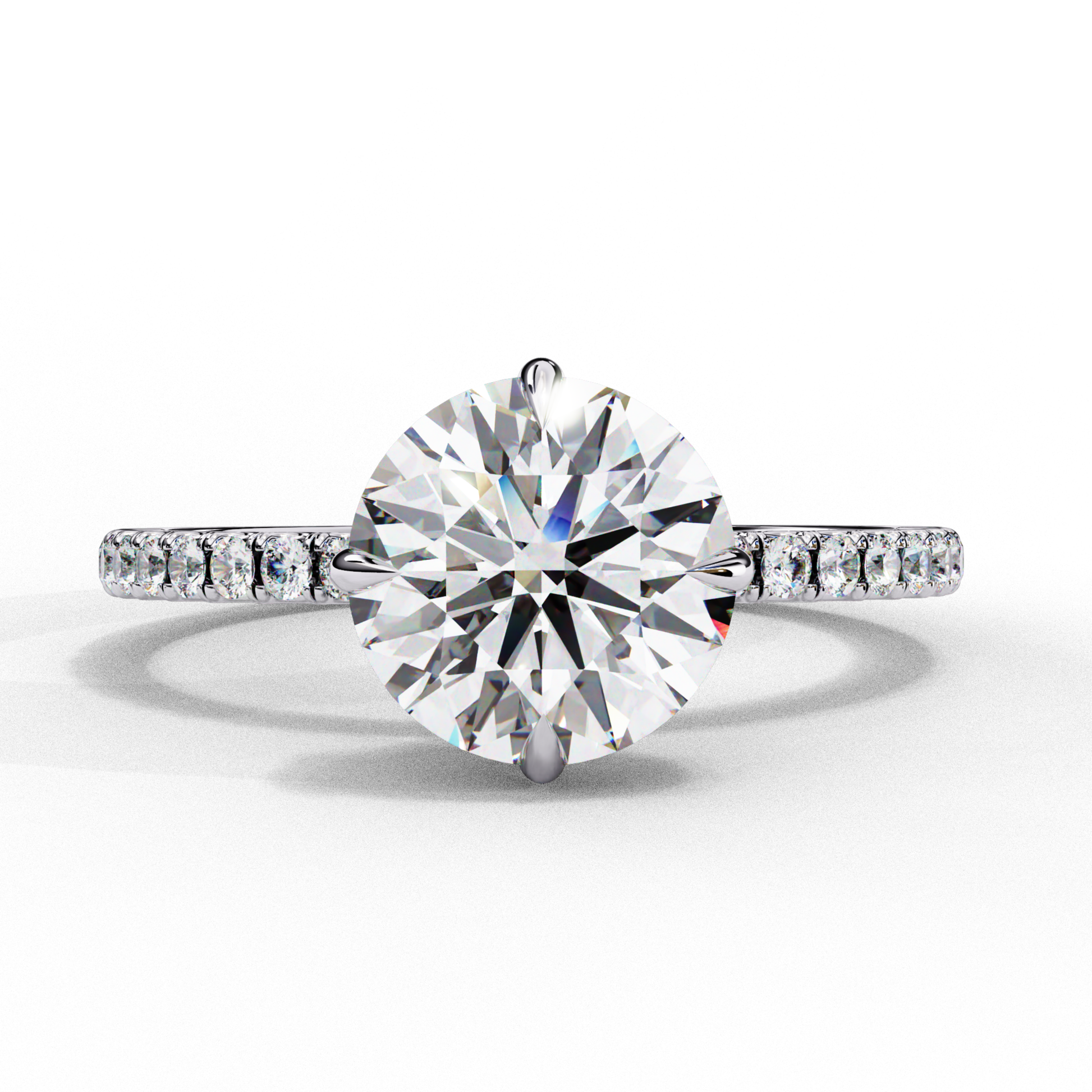 Round Brilliant Diamond Engagement Ring White Gold
Four Prong Round Diamond Ring White Gold
Round Brilliant Diamond Ring With Pave Shank
Round Diamond Ring With Slim Diamond Band
Classic Round Brilliant Engagement Ring
Round Diamond Solitaire Ring With Pave Accents
Round Center Diamond Ring White Gold
Minimal Round Diamond Engagement Ring
Round Diamond Ring With Thin Pave Band
Round Brilliant Diamond Ring For Women