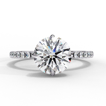 Round Brilliant Diamond Engagement Ring White Gold
Four Prong Round Diamond Ring White Gold
Round Brilliant Diamond Ring With Pave Shank
Round Diamond Ring With Slim Diamond Band
Classic Round Brilliant Engagement Ring
Round Diamond Solitaire Ring With Pave Accents
Round Center Diamond Ring White Gold
Minimal Round Diamond Engagement Ring
Round Diamond Ring With Thin Pave Band
Round Brilliant Diamond Ring For Women