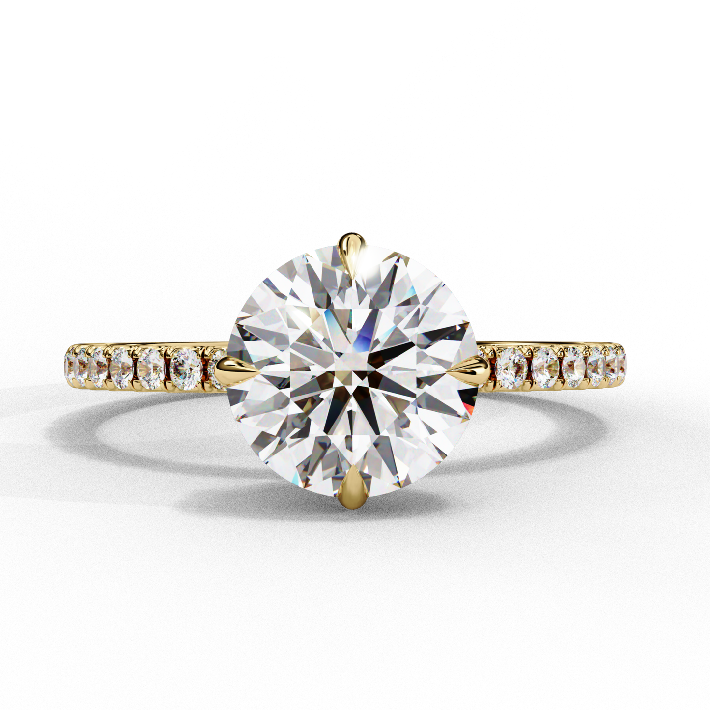 Round Brilliant Diamond Engagement Ring Yellow Gold
Four Prong Round Diamond Ring Yellow Gold
Round Brilliant Diamond Ring With Pave Shank
Round Diamond Ring With Slim Diamond Band
Classic Round Brilliant Engagement Ring
Round Diamond Solitaire Ring With Pave Accents
Round Center Diamond Ring Yellow Gold
Minimal Round Diamond Engagement Ring
Round Diamond Ring With Thin Pave Band
Round Brilliant Diamond Ring For Women