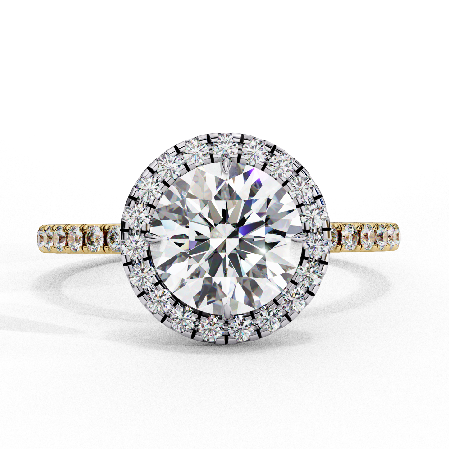 Elegant Round Brilliant Halo Diamond Ring In Yellow Gold
Round Halo Diamond Ring With A Pavé Yellow Gold Shank
Classic Round Cut Halo Diamond Ring Featuring A Sparkling Center Stone
Luxury Round Diamond Ring With A Brilliant Halo Setting
Timeless Round Halo Diamond Ring Crafted In Yellow Gold
Fine Jewelry Round Brilliant Diamond Ring With Diamond Accents
Stunning Round Halo Diamond Ring With A Delicate Pavé Band
Premium Round Cut Diamond Ring With A Radiant Halo Design
Sophisticated Round Diamond Halo Ring 