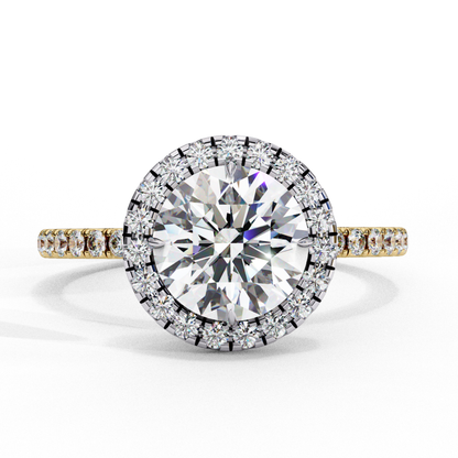 Elegant Round Brilliant Halo Diamond Ring In Yellow Gold
Round Halo Diamond Ring With A Pavé Yellow Gold Shank
Classic Round Cut Halo Diamond Ring Featuring A Sparkling Center Stone
Luxury Round Diamond Ring With A Brilliant Halo Setting
Timeless Round Halo Diamond Ring Crafted In Yellow Gold
Fine Jewelry Round Brilliant Diamond Ring With Diamond Accents
Stunning Round Halo Diamond Ring With A Delicate Pavé Band
Premium Round Cut Diamond Ring With A Radiant Halo Design
Sophisticated Round Diamond Halo Ring 