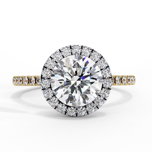 Elegant Round Brilliant Halo Diamond Ring In Yellow Gold
Round Halo Diamond Ring With A Pavé Yellow Gold Shank
Classic Round Cut Halo Diamond Ring Featuring A Sparkling Center Stone
Luxury Round Diamond Ring With A Brilliant Halo Setting
Timeless Round Halo Diamond Ring Crafted In Yellow Gold
Fine Jewelry Round Brilliant Diamond Ring With Diamond Accents
Stunning Round Halo Diamond Ring With A Delicate Pavé Band
Premium Round Cut Diamond Ring With A Radiant Halo Design
Sophisticated Round Diamond Halo Ring 