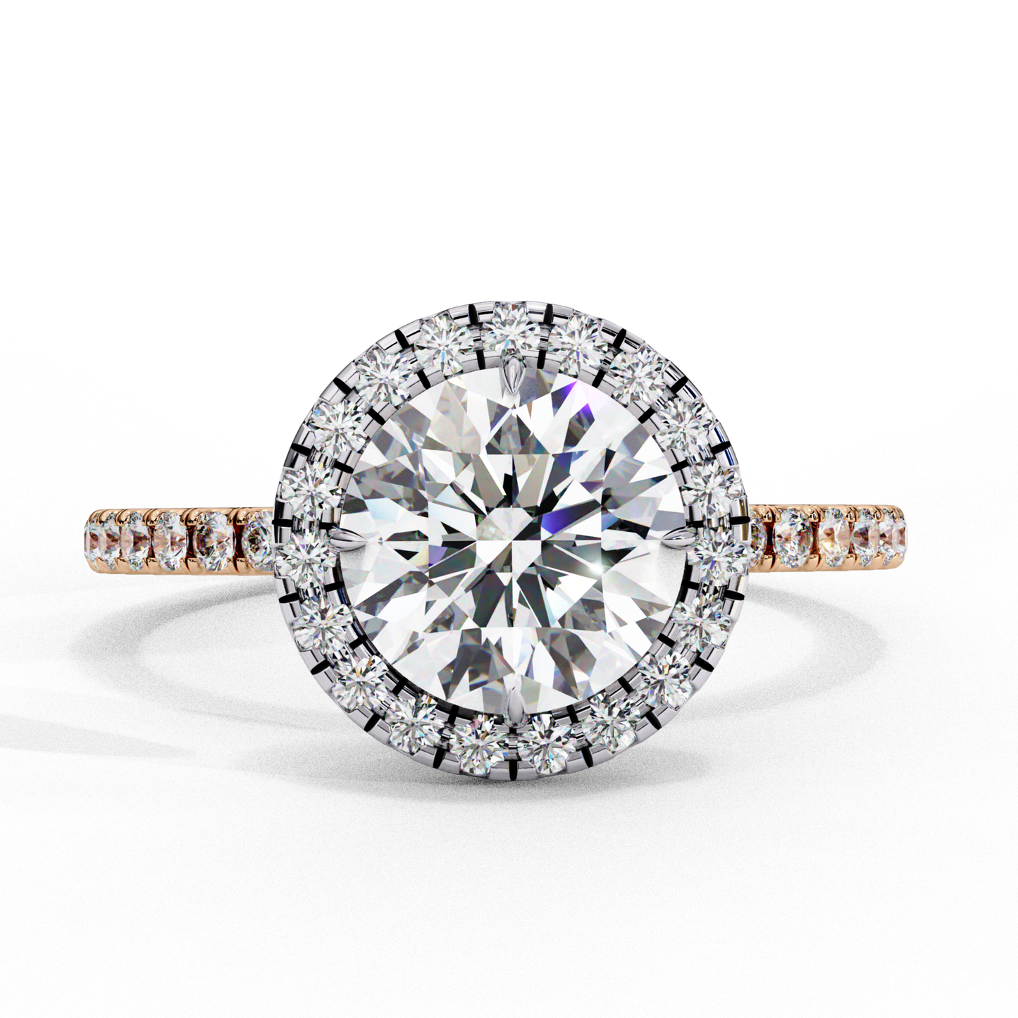 Elegant Round Brilliant Halo Diamond Ring In Rose Gold
Rose Gold Round Halo Diamond Ring With Pavé Band
Classic Round Cut Halo Diamond Ring In Rose Gold
Luxury Round Brilliant Diamond Halo Ring With Diamond Accents
Timeless Rose Gold Halo Diamond Engagement Ring
Fine Jewelry Round Halo Diamond Ring With A Sparkling Pavé Shank
Stunning Round Diamond Ring Featuring A Halo Setting
Premium Rose Gold Round Brilliant Diamond Ring
Sophisticated Halo Diamond Ring With A Round Center Stone
Radiant Round Brilliant Ha